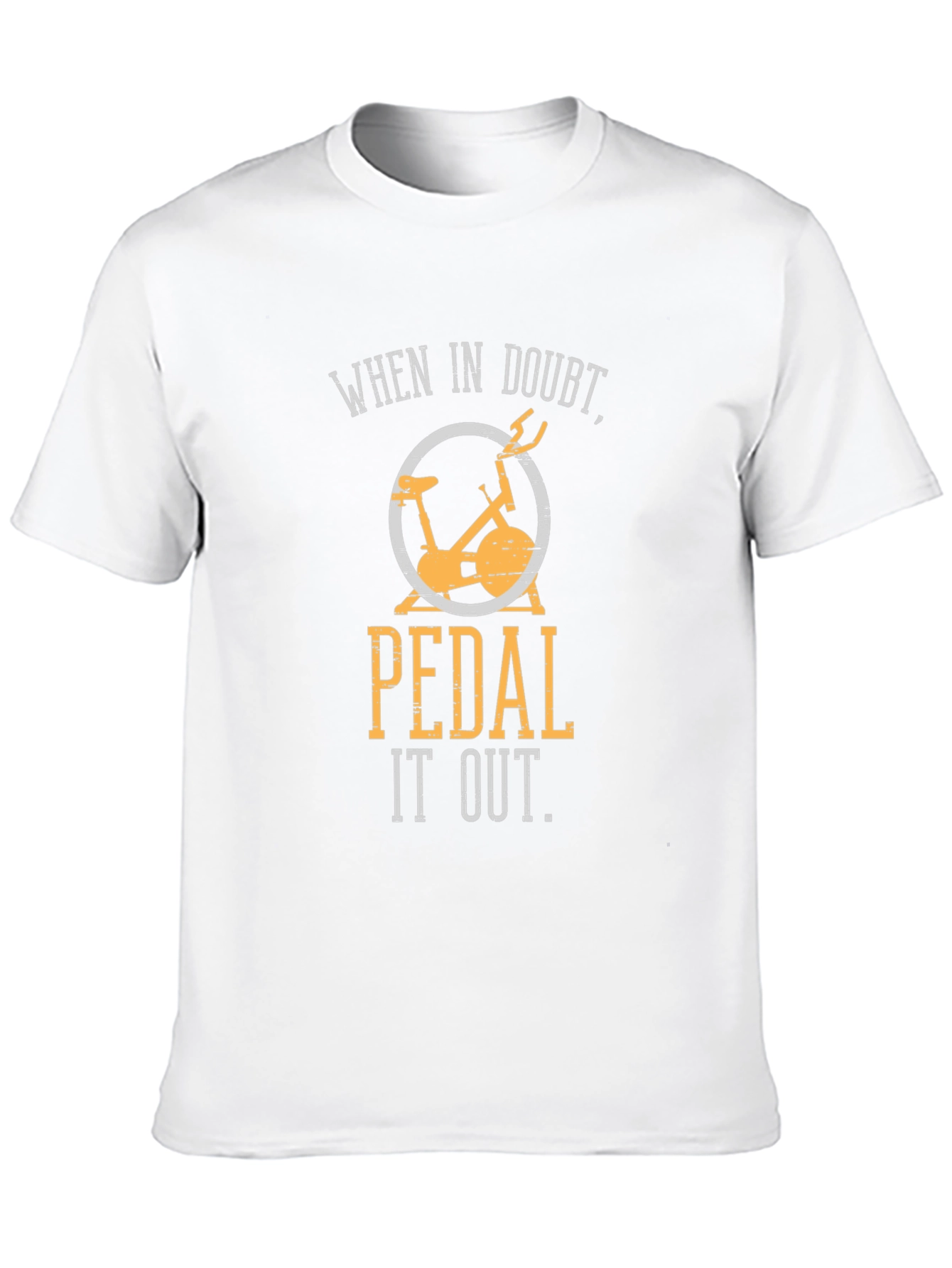 Pedal It Out Graphic Tee - Fitness Motivation