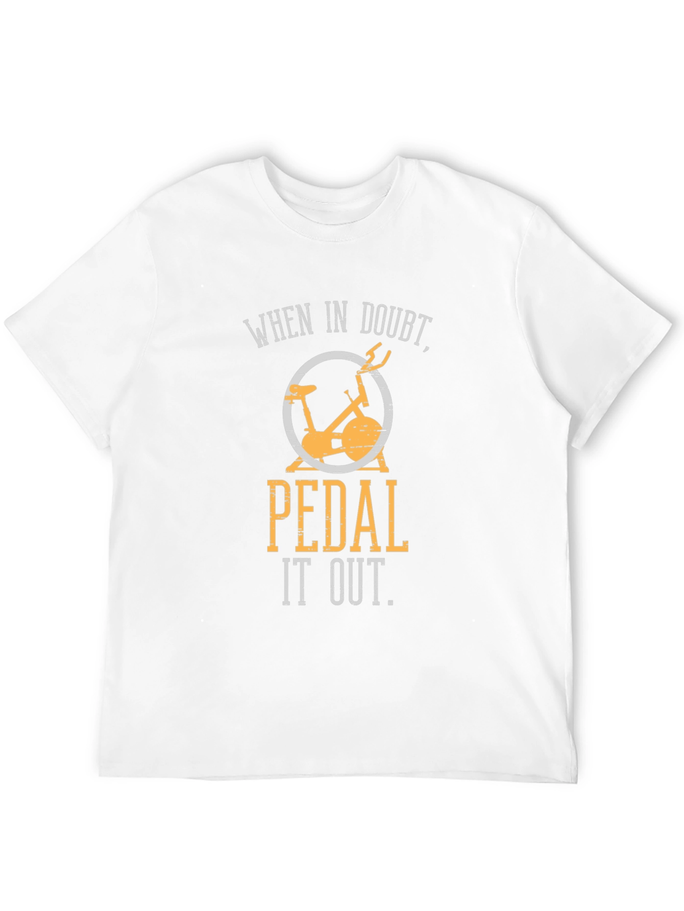 Pedal It Out Graphic Tee - Fitness Motivation
