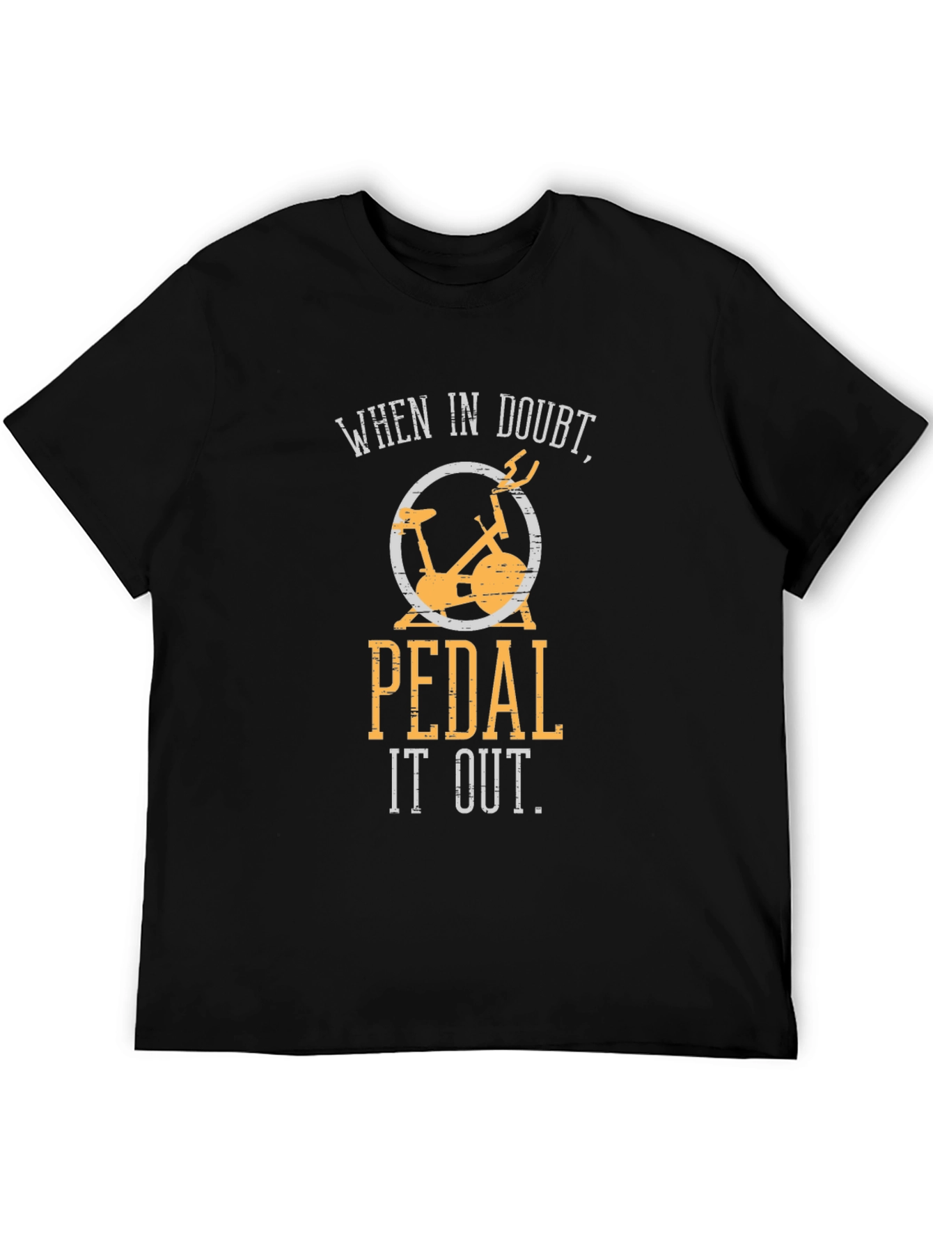 Pedal It Out Graphic Tee - Fitness Motivation