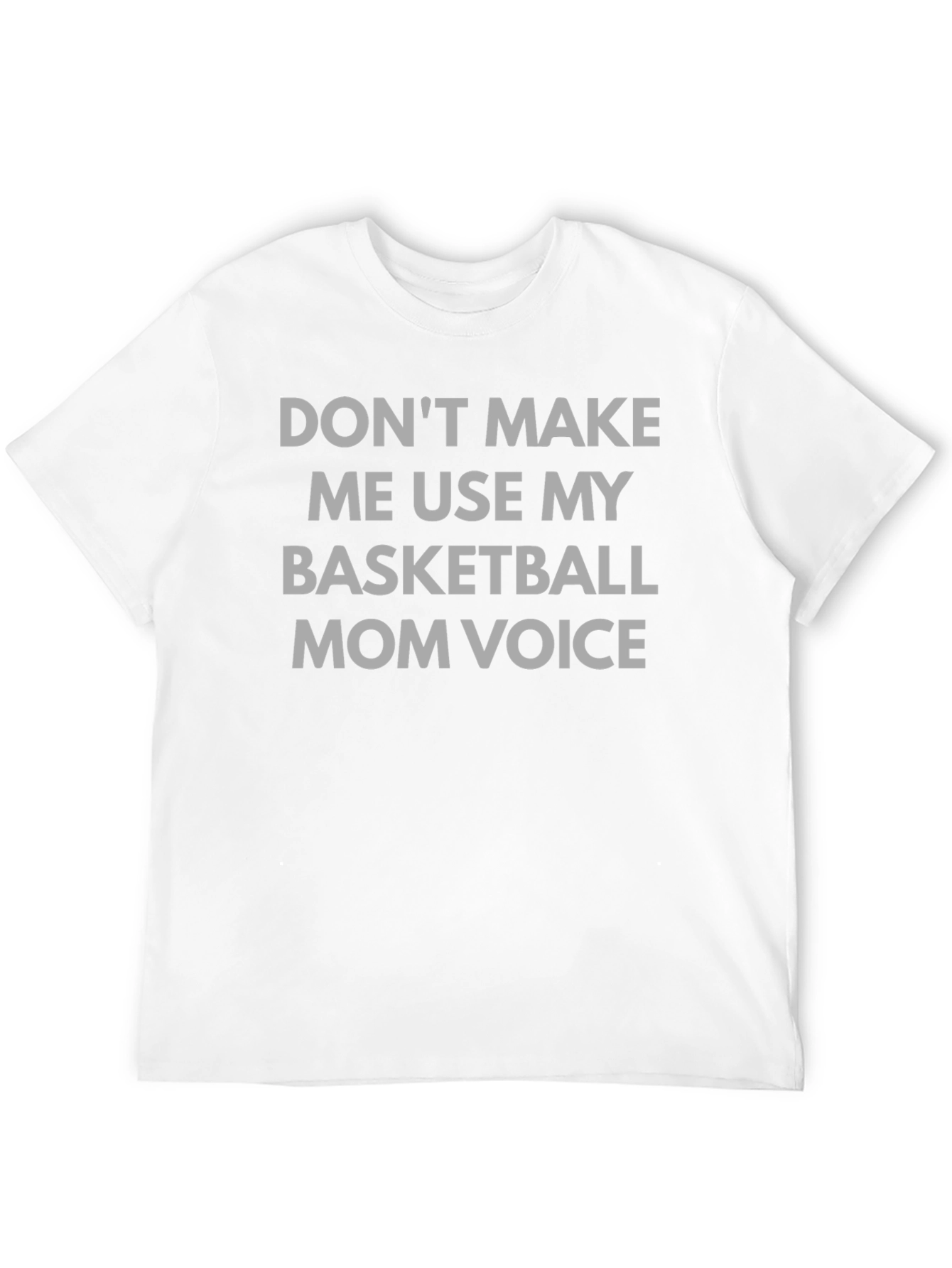 Basketball Mom Voice Graphic T-Shirt
