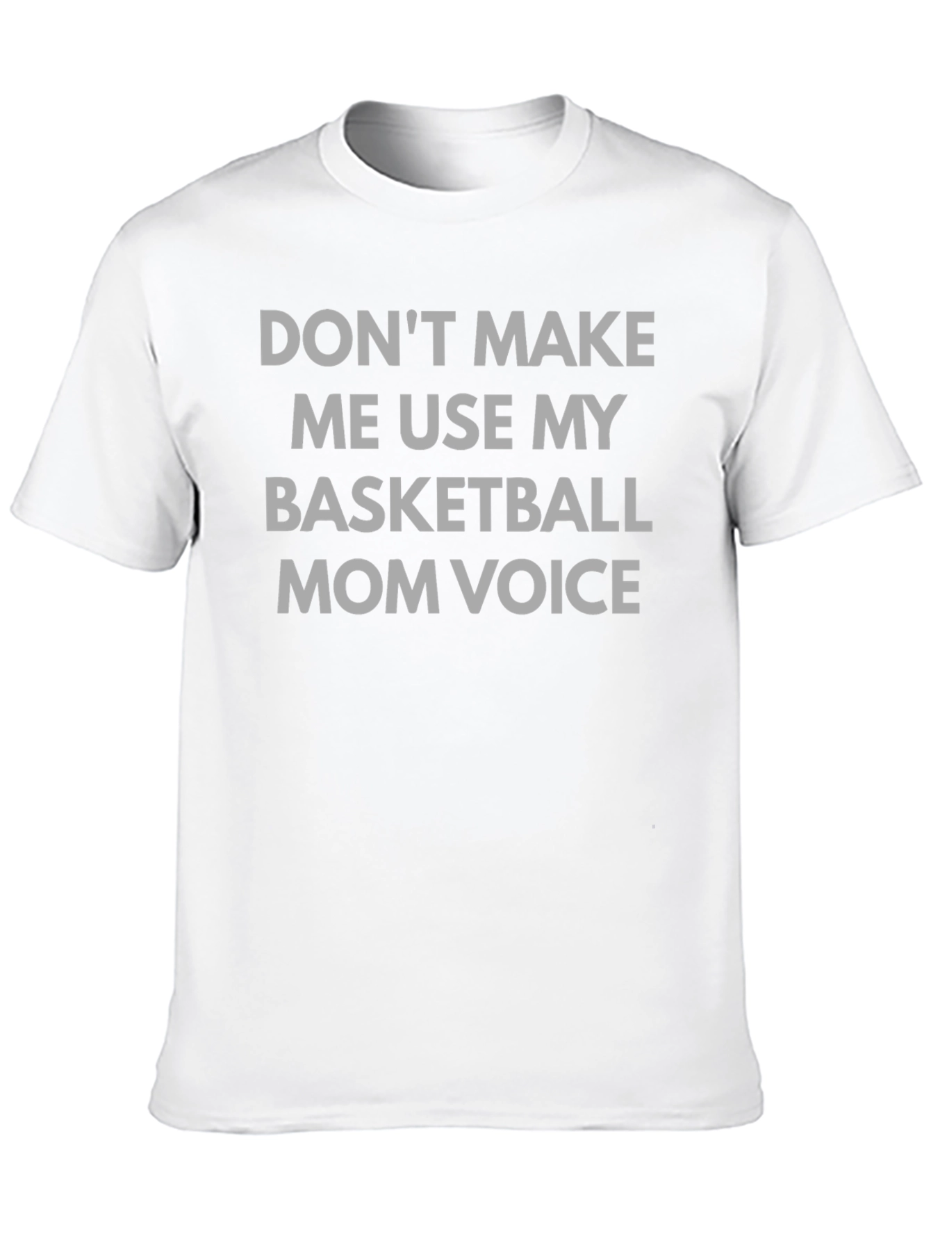Basketball Mom Voice Graphic T-Shirt
