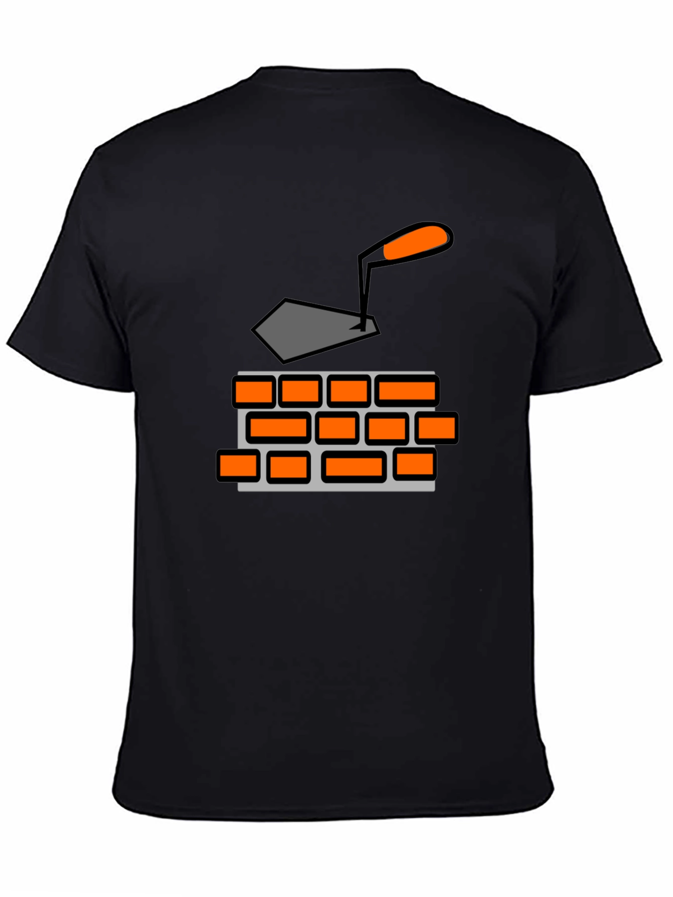 Bricklayer Graphic T-Shirt - Black