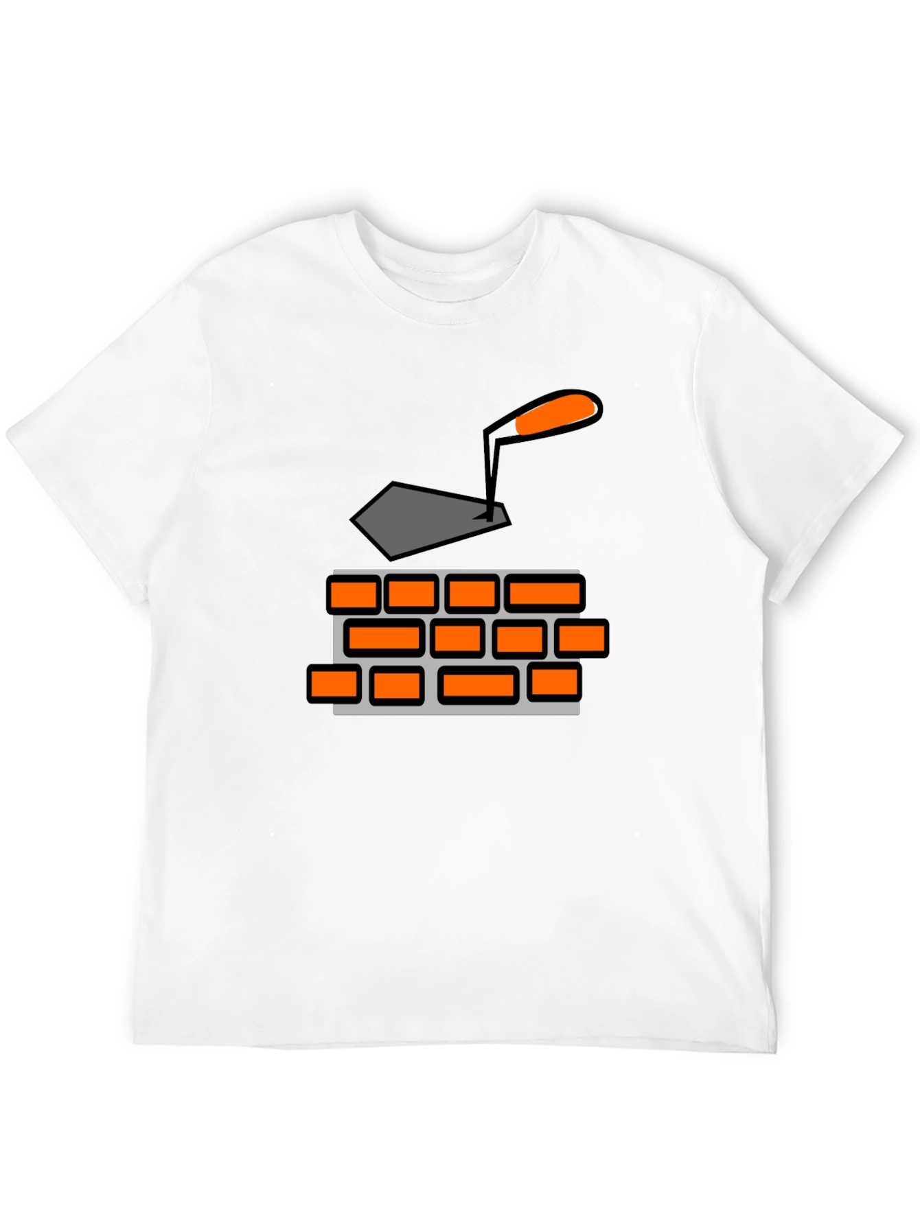Bricklayer Graphic T-Shirt - Black