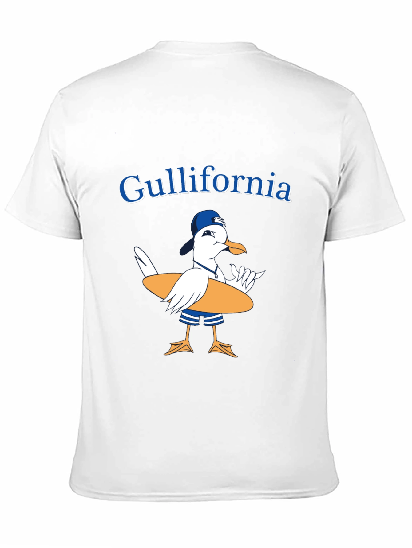 Gullifornia Graphic T-Shirt - Beach Surf Style