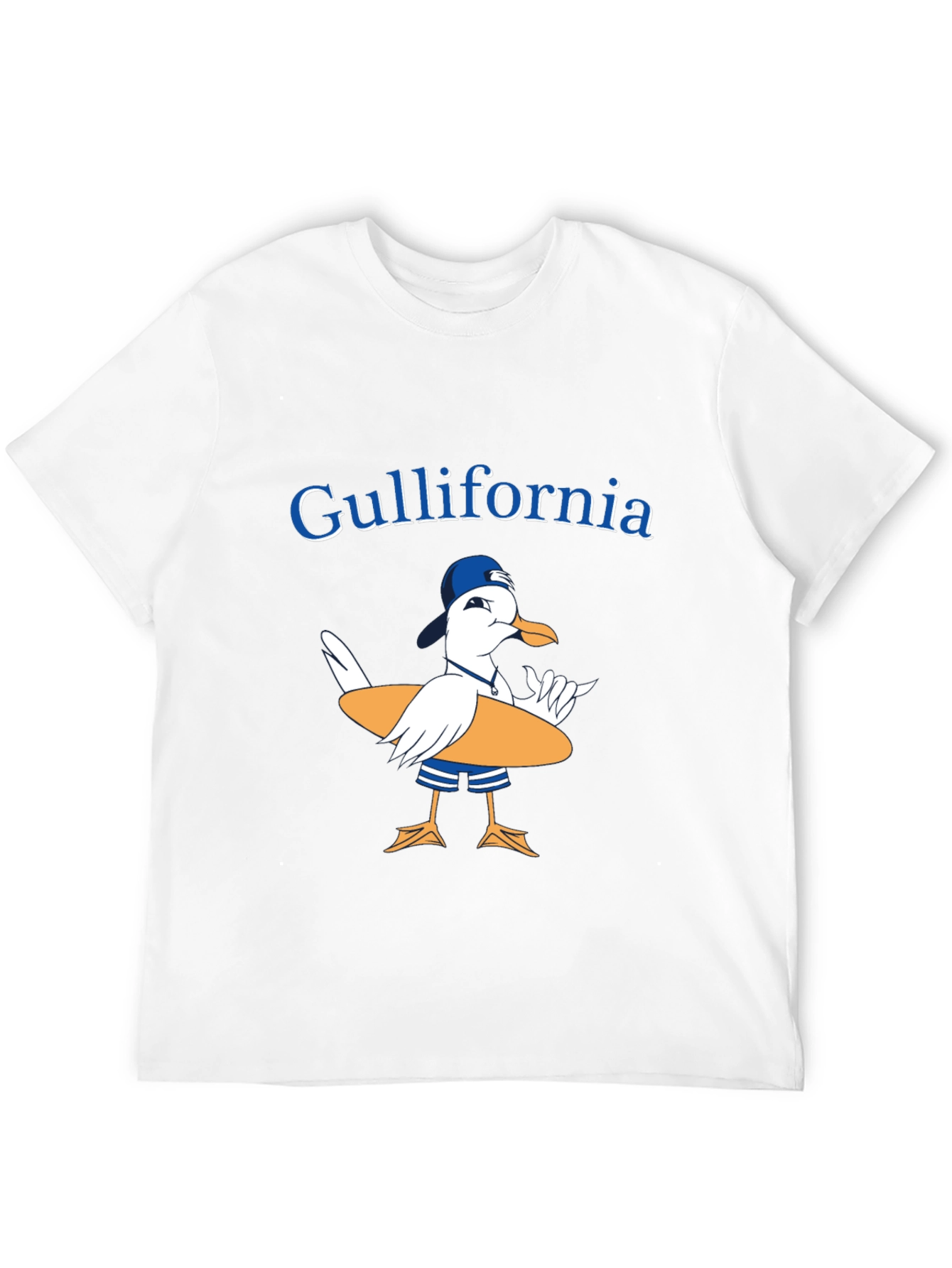 Gullifornia Graphic T-Shirt - Beach Surf Style