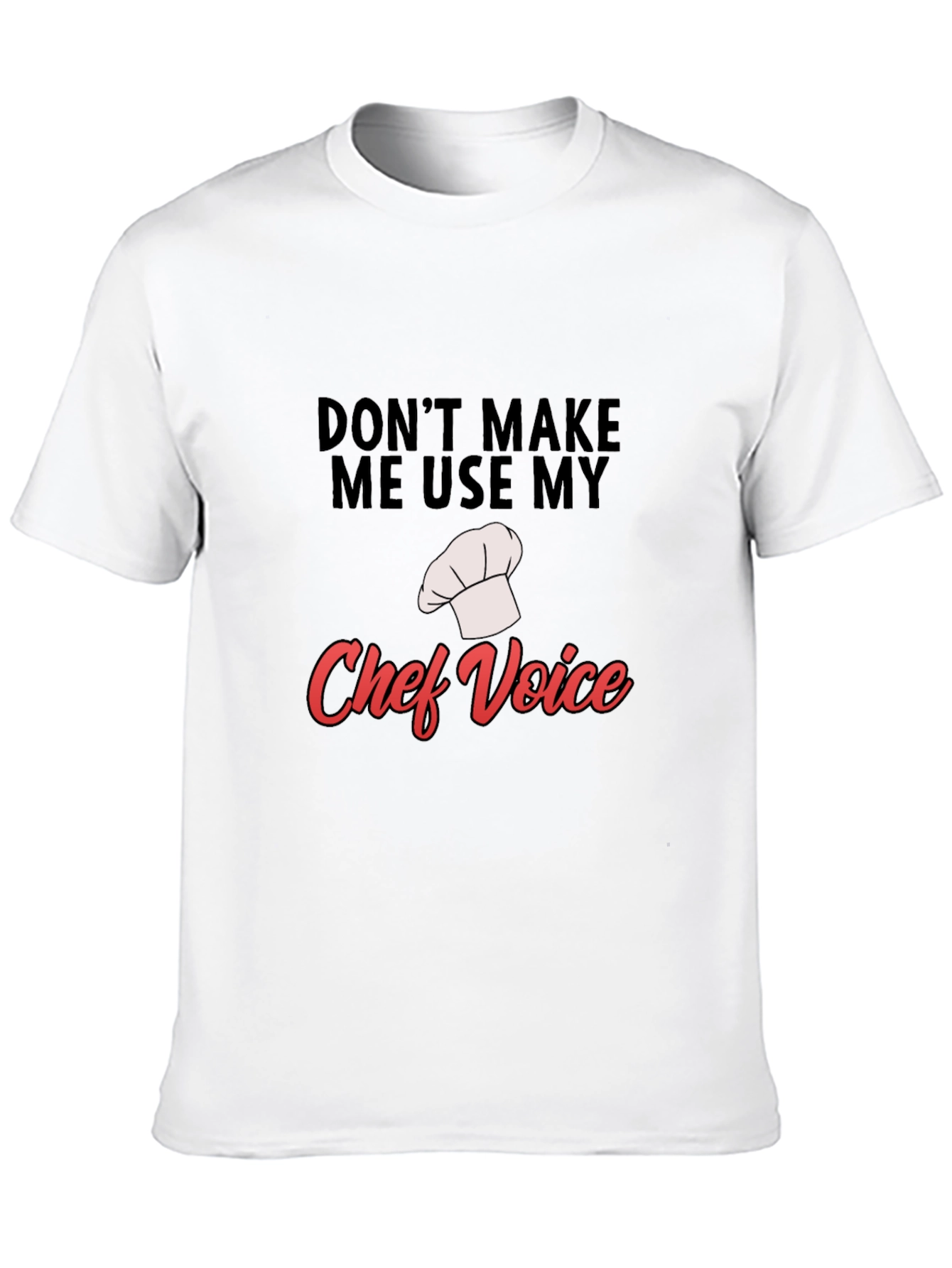 Chef Voice Graphic Tee - Funny Cook Shirt