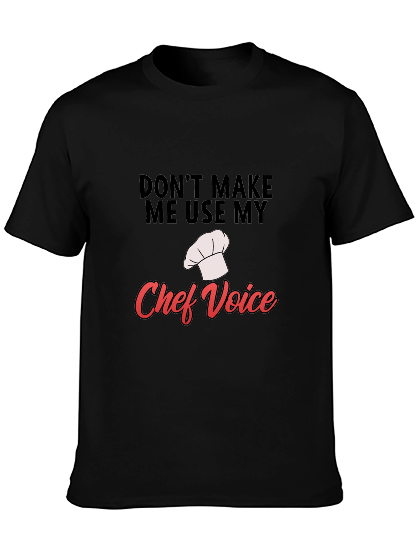 Chef Voice Graphic Tee - Funny Cook Shirt