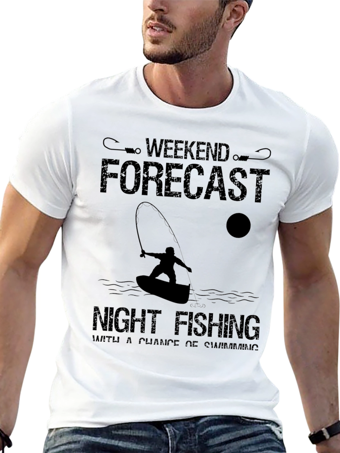 Weekend Forecast: Night Fishing T-Shirt
