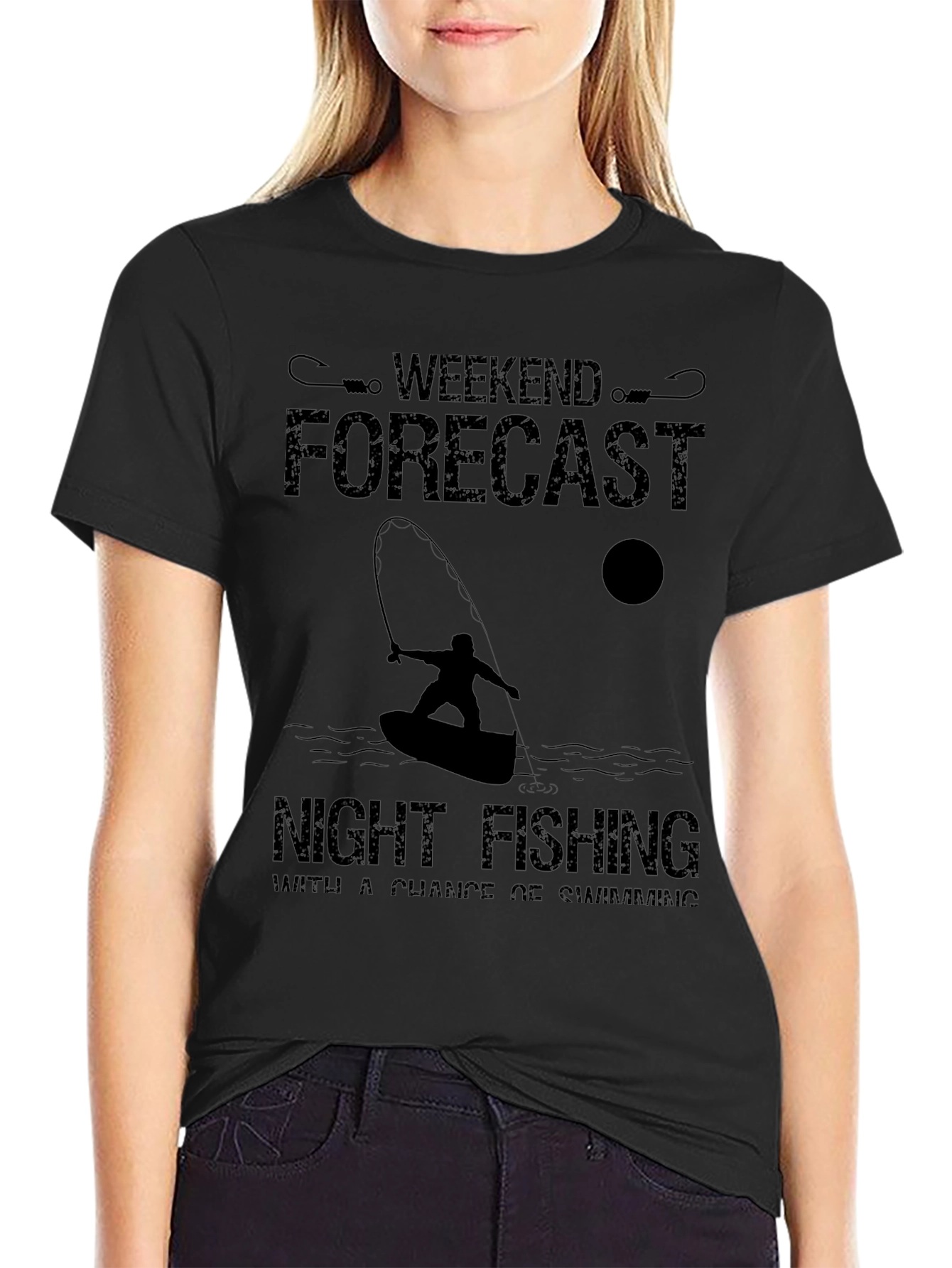 Weekend Forecast: Night Fishing T-Shirt