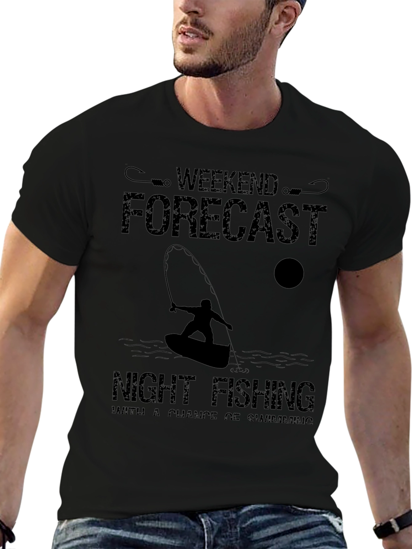 Weekend Forecast: Night Fishing T-Shirt