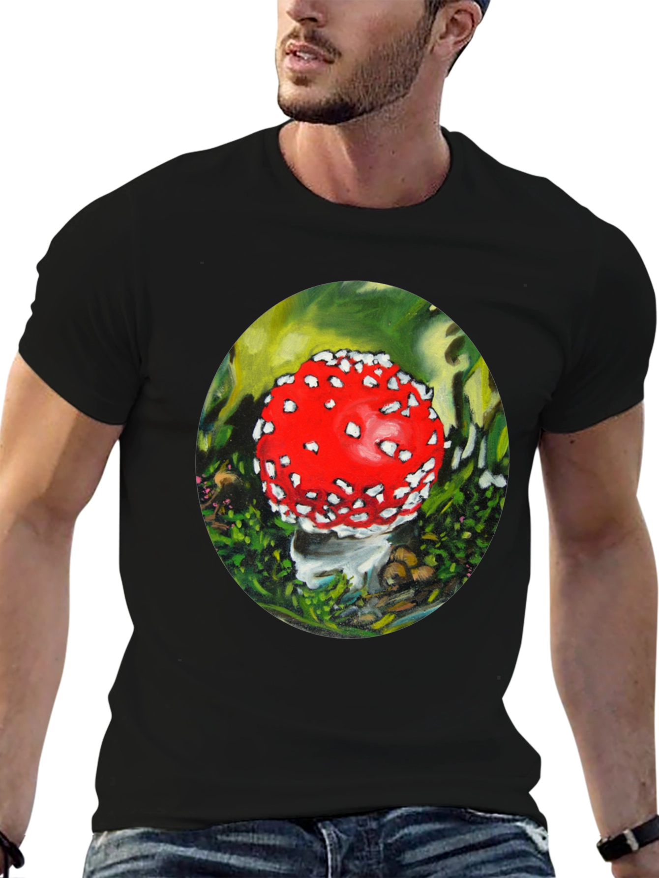 Mushroom T-Shirt - Funky Fungi Design
