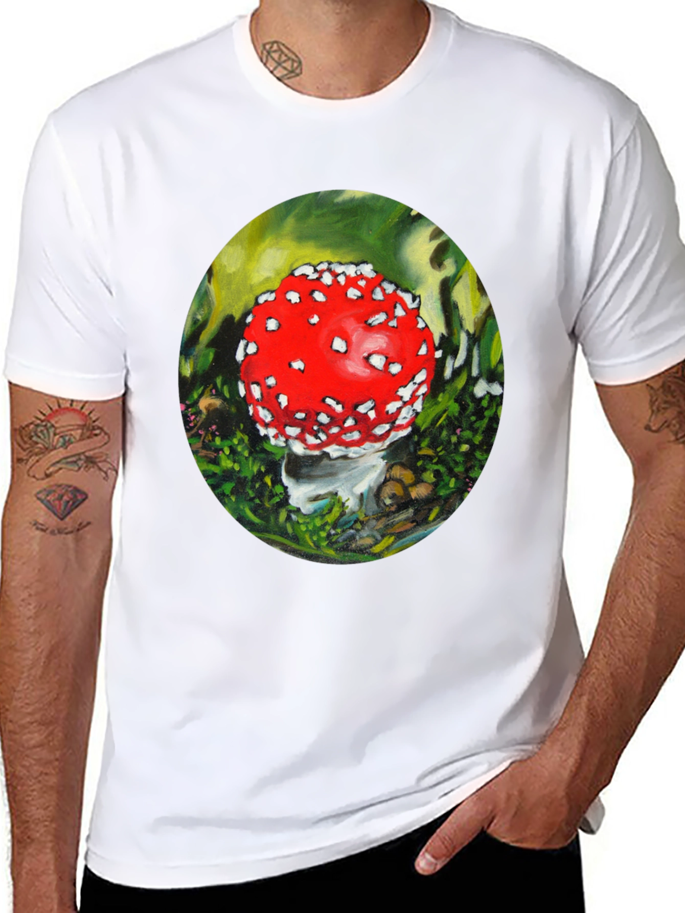 Mushroom T-Shirt - Funky Fungi Design