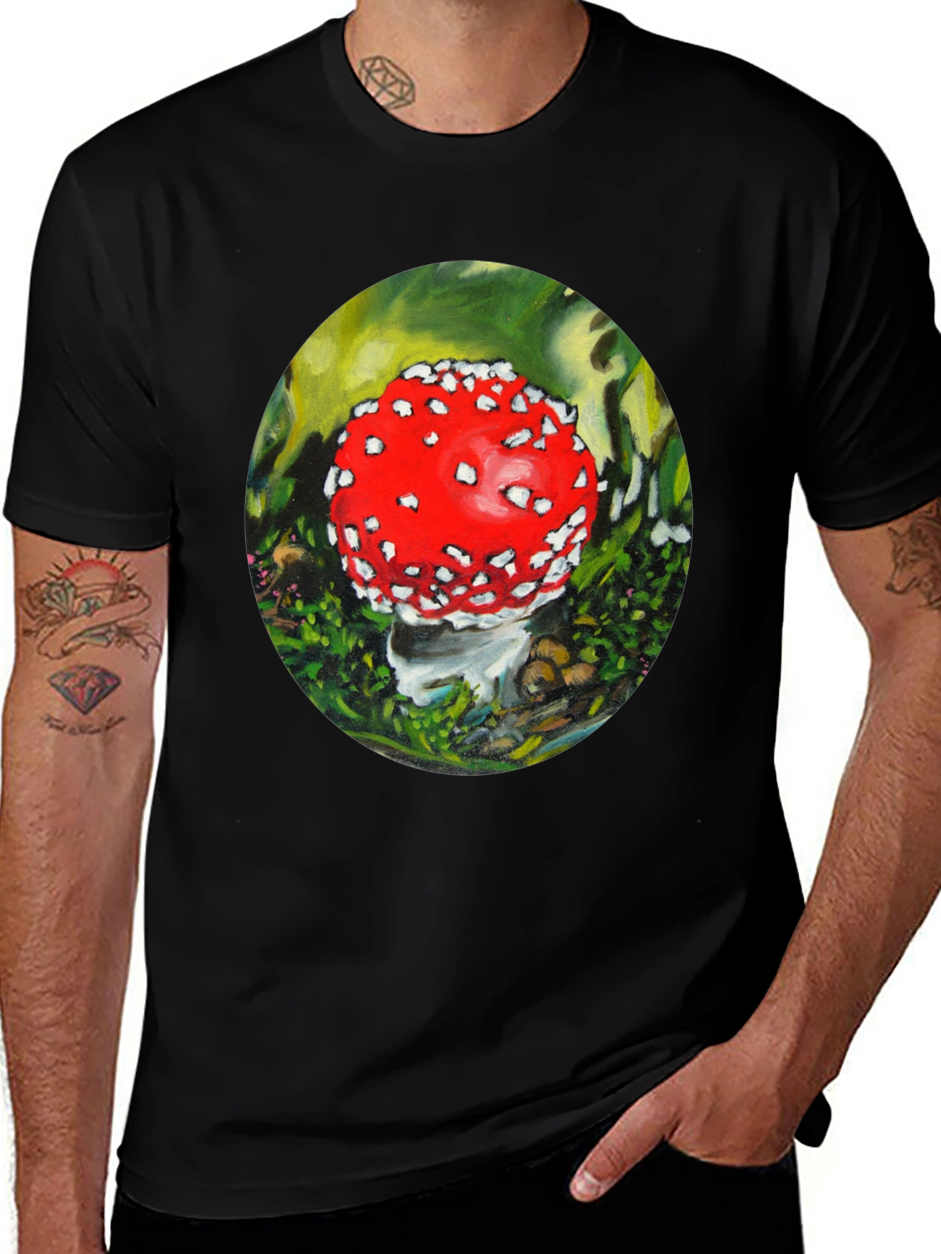 Mushroom T-Shirt - Funky Fungi Design