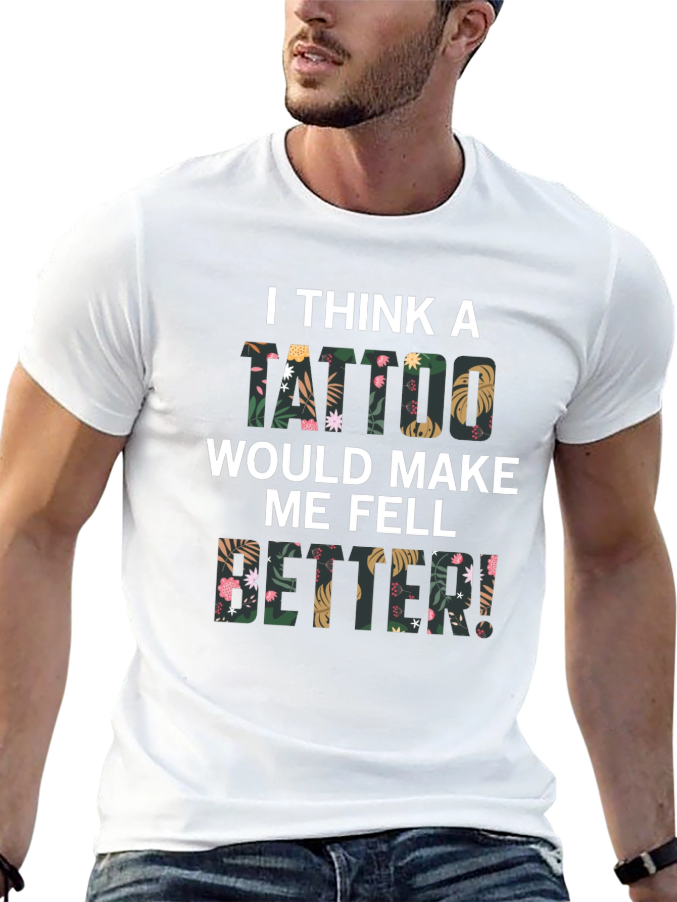 Tattoo Motivation Graphic Tee - Black