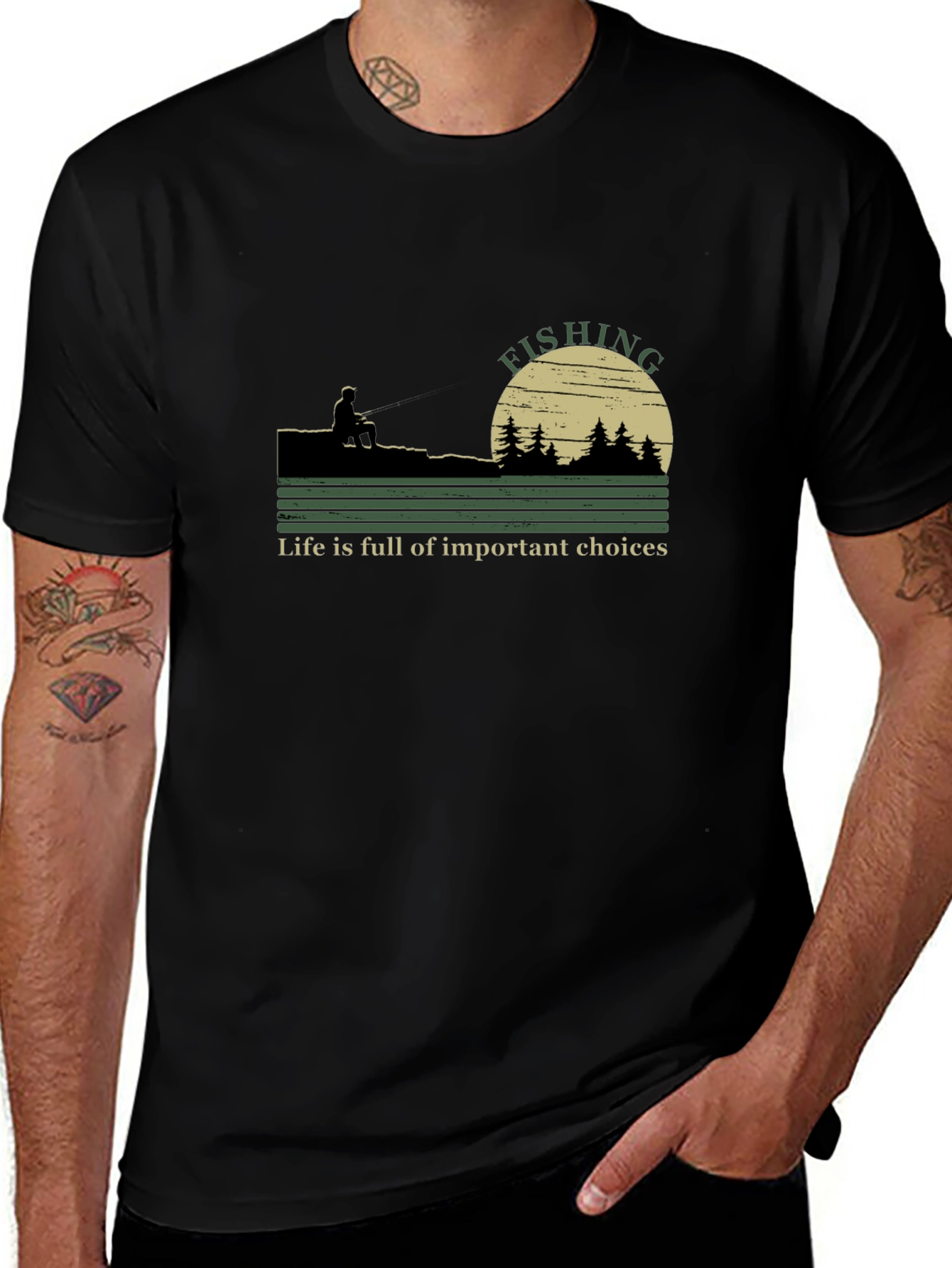 Fishing Life Choices Tee