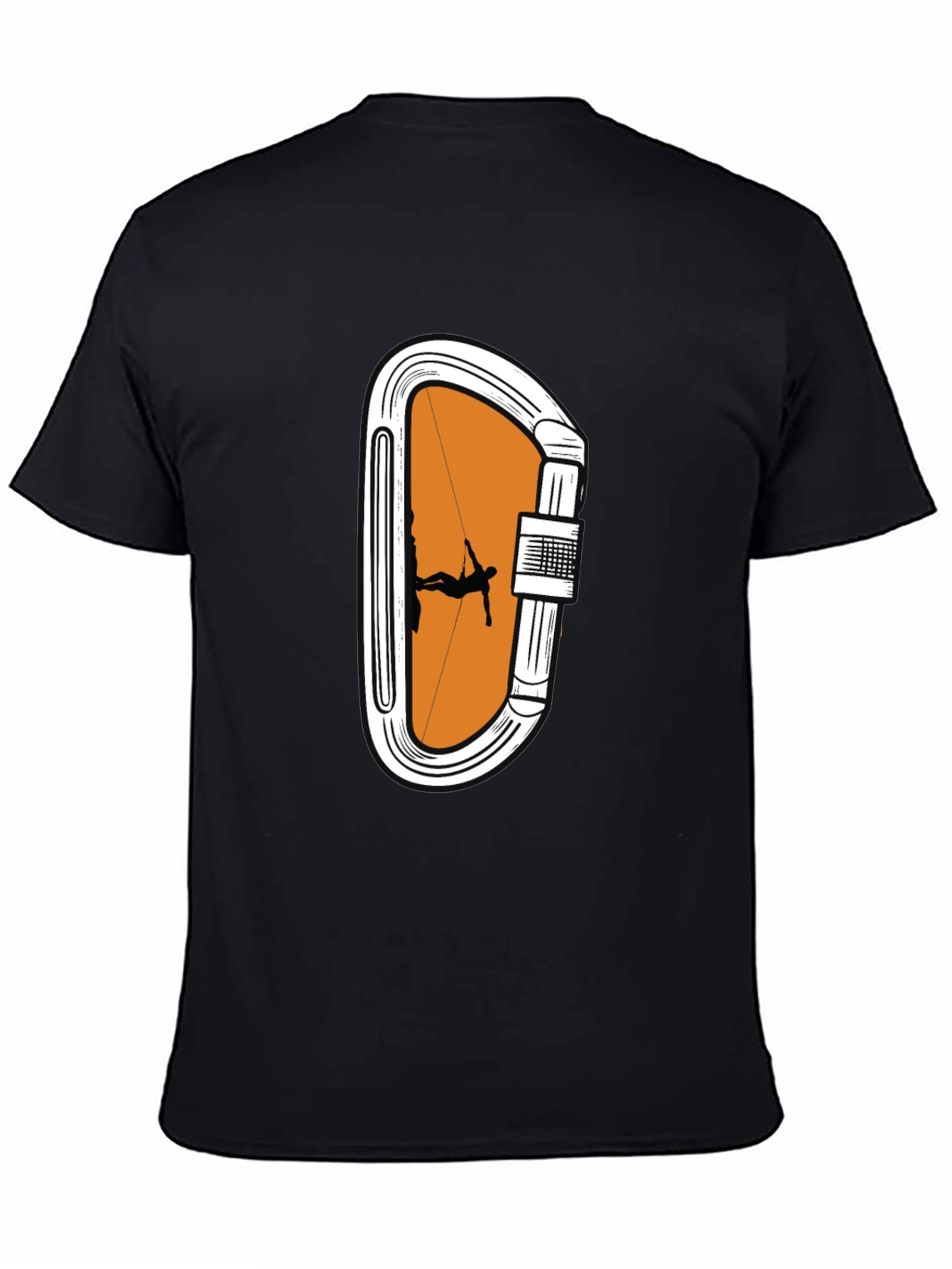 Climbing Carabiner Graphic T-Shirt - Outdoor Adventure