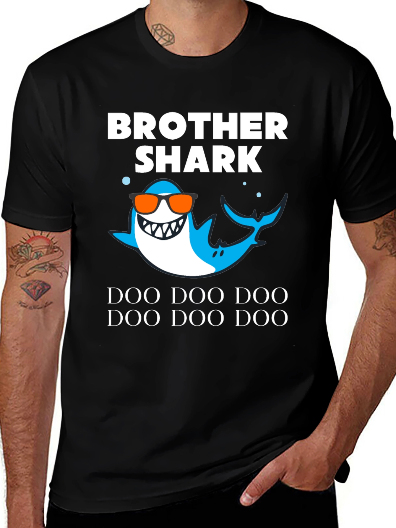 Brother Shark T-Shirt - Doo Doo Doo!
