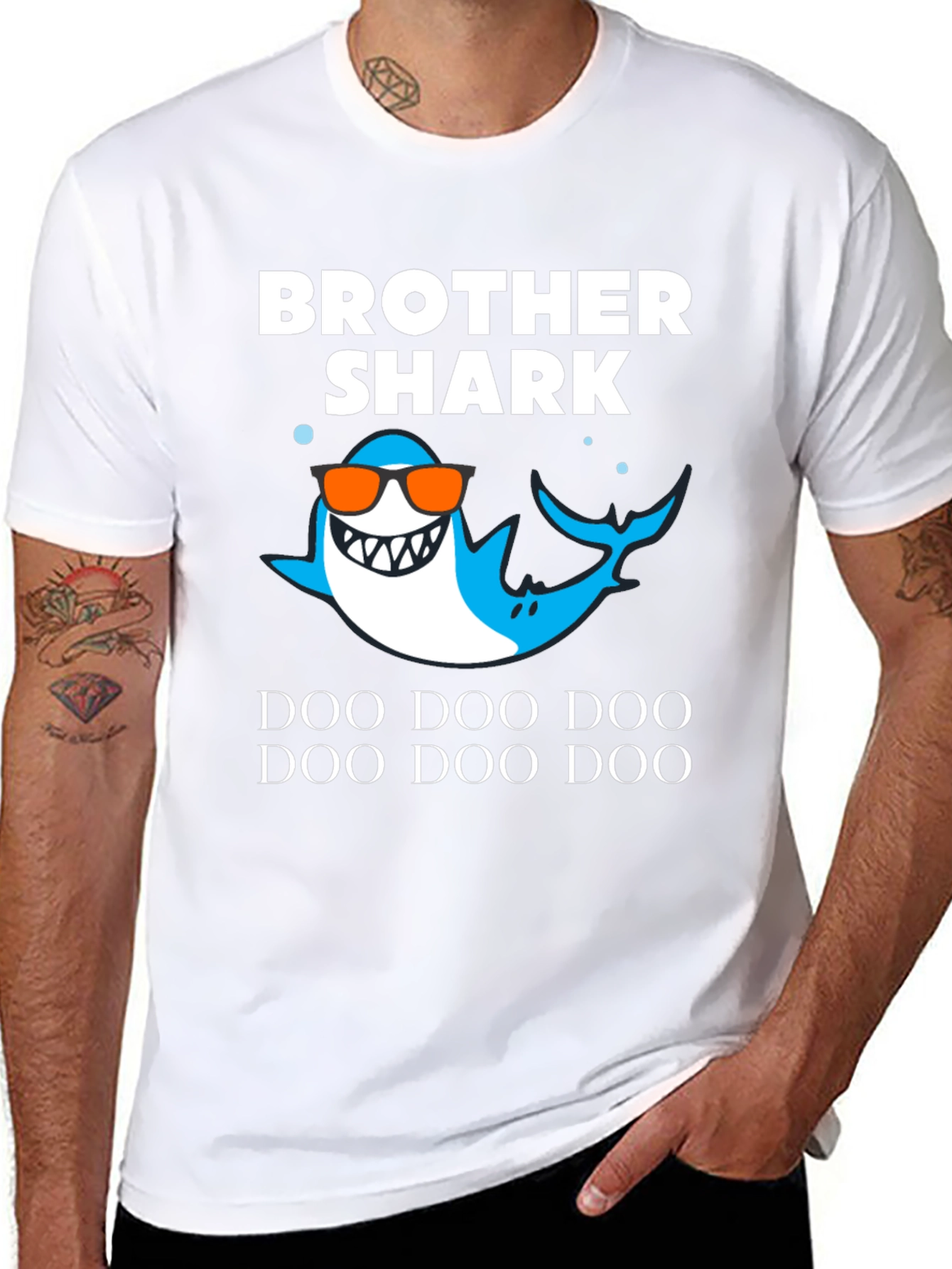 Brother Shark T-Shirt - Doo Doo Doo!