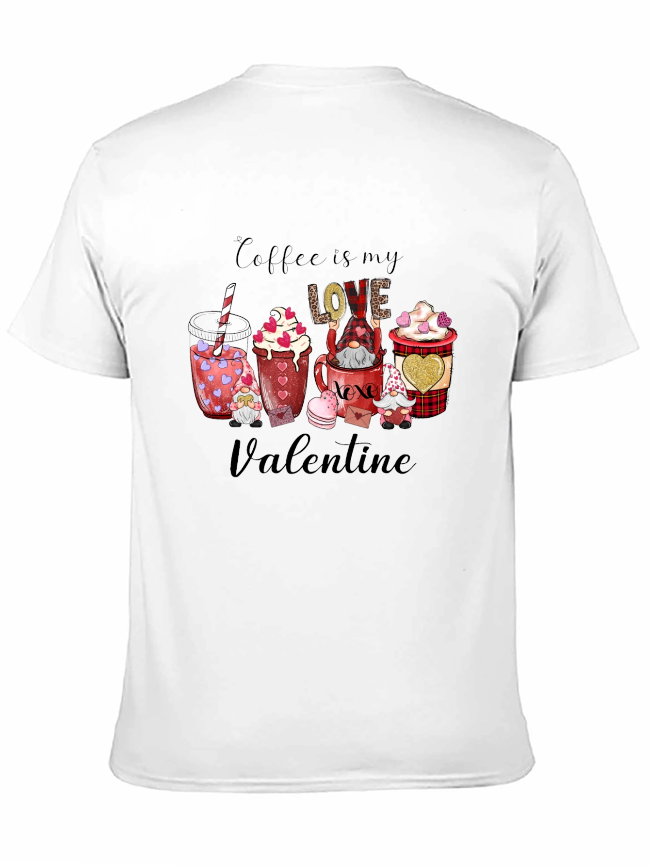 Coffee is My Love Valentine Graphic Tee