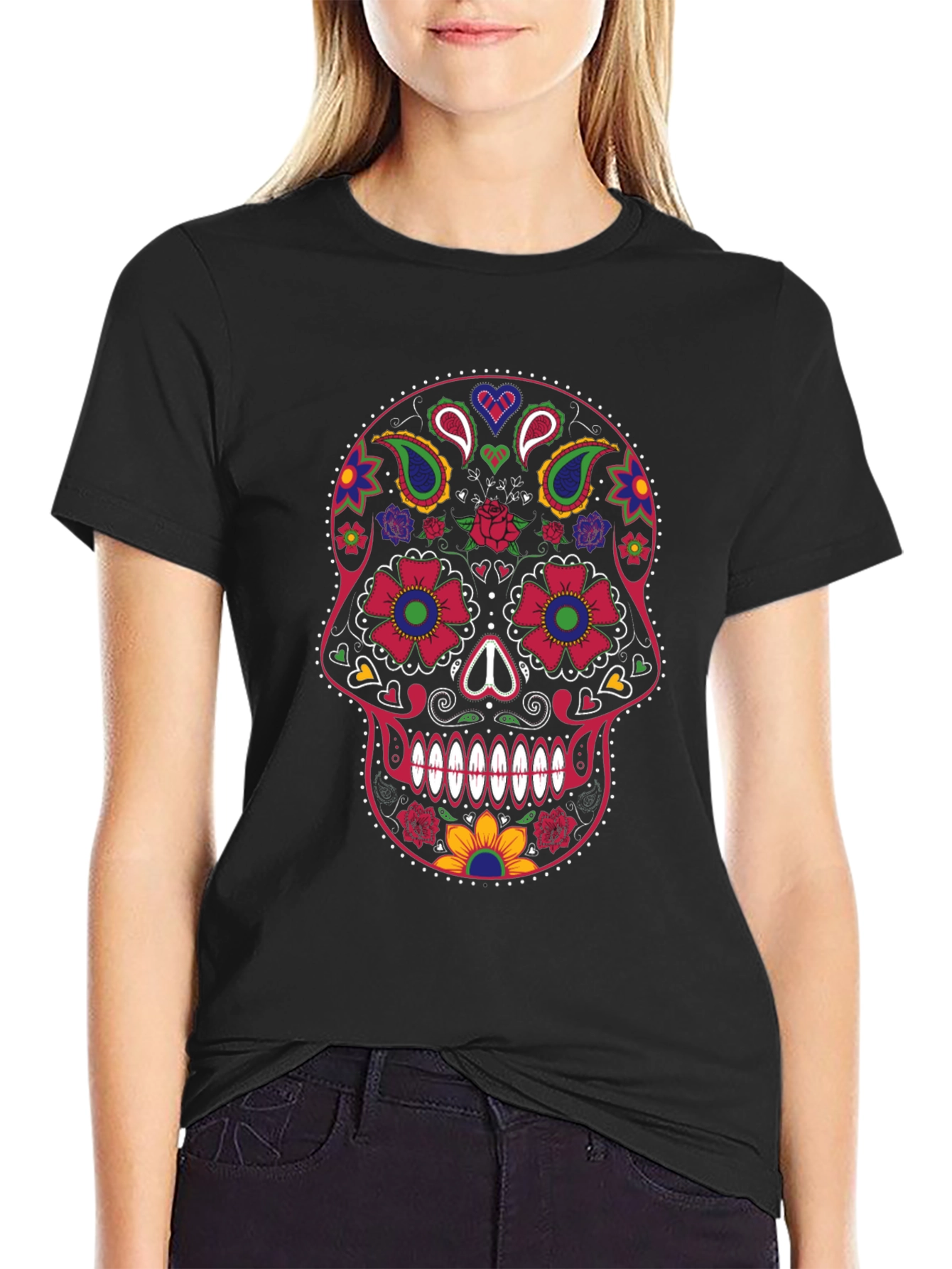 Sugar Skull T-Shirt - Day of the Dead