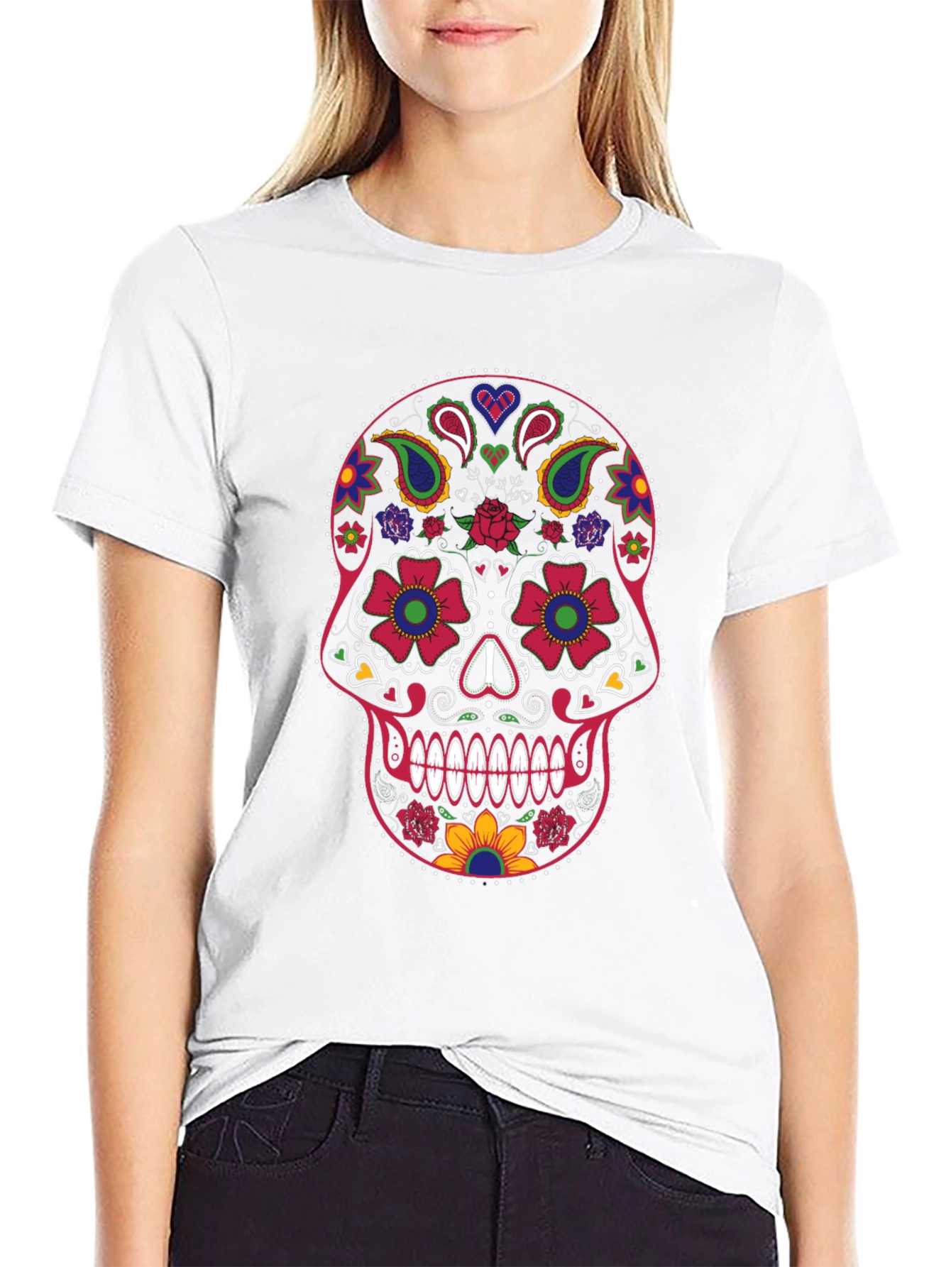Sugar Skull T-Shirt - Day of the Dead