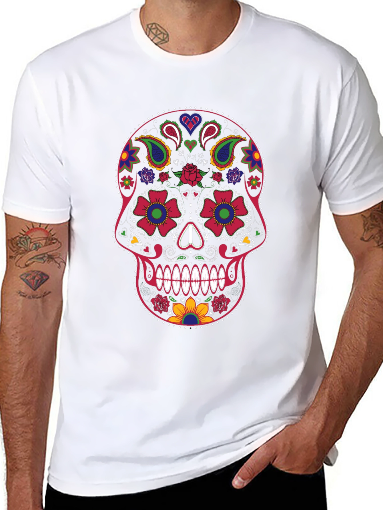 Sugar Skull T-Shirt - Day of the Dead