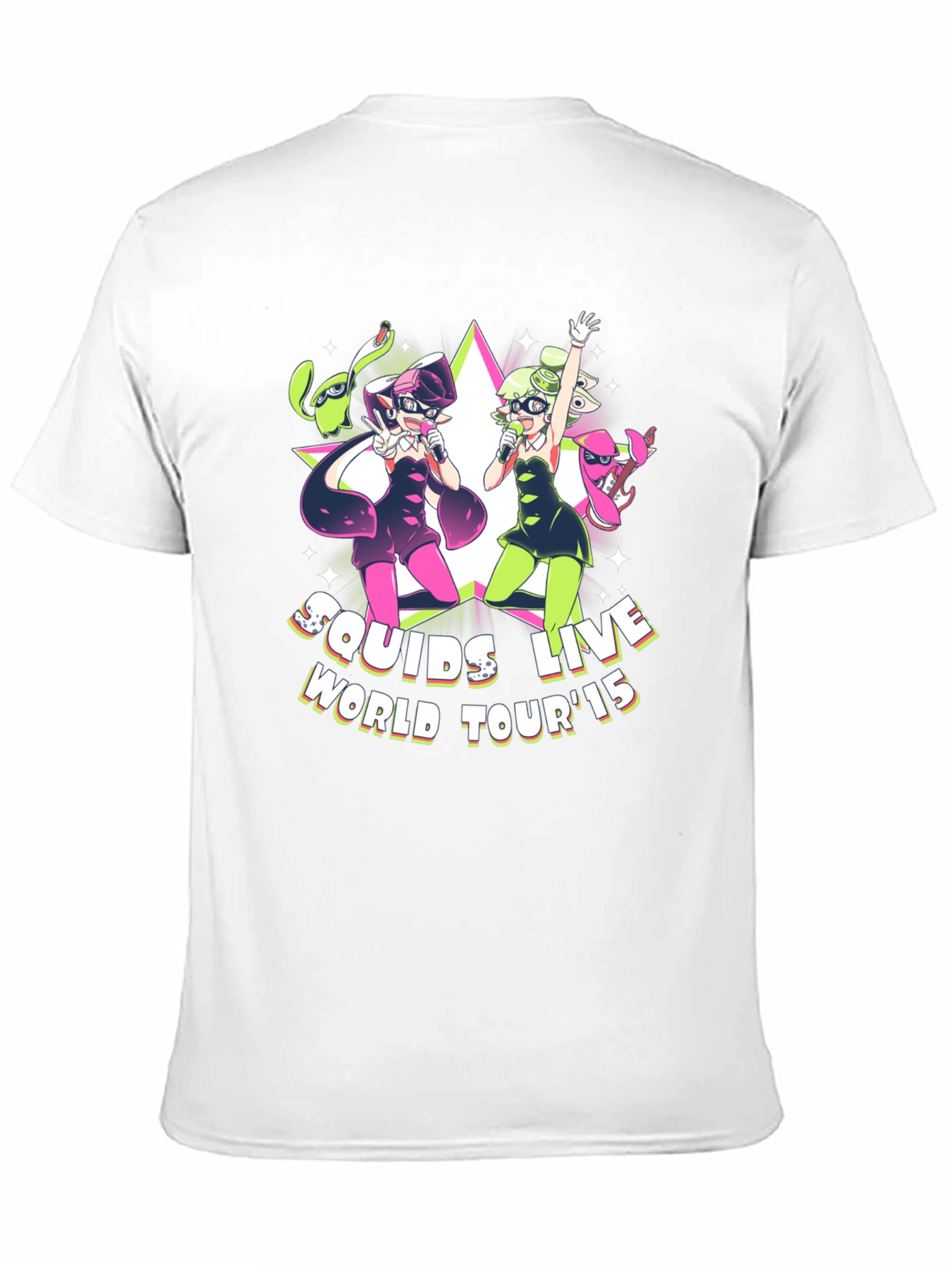 Squids Live World Tour 15 Black T-Shirt