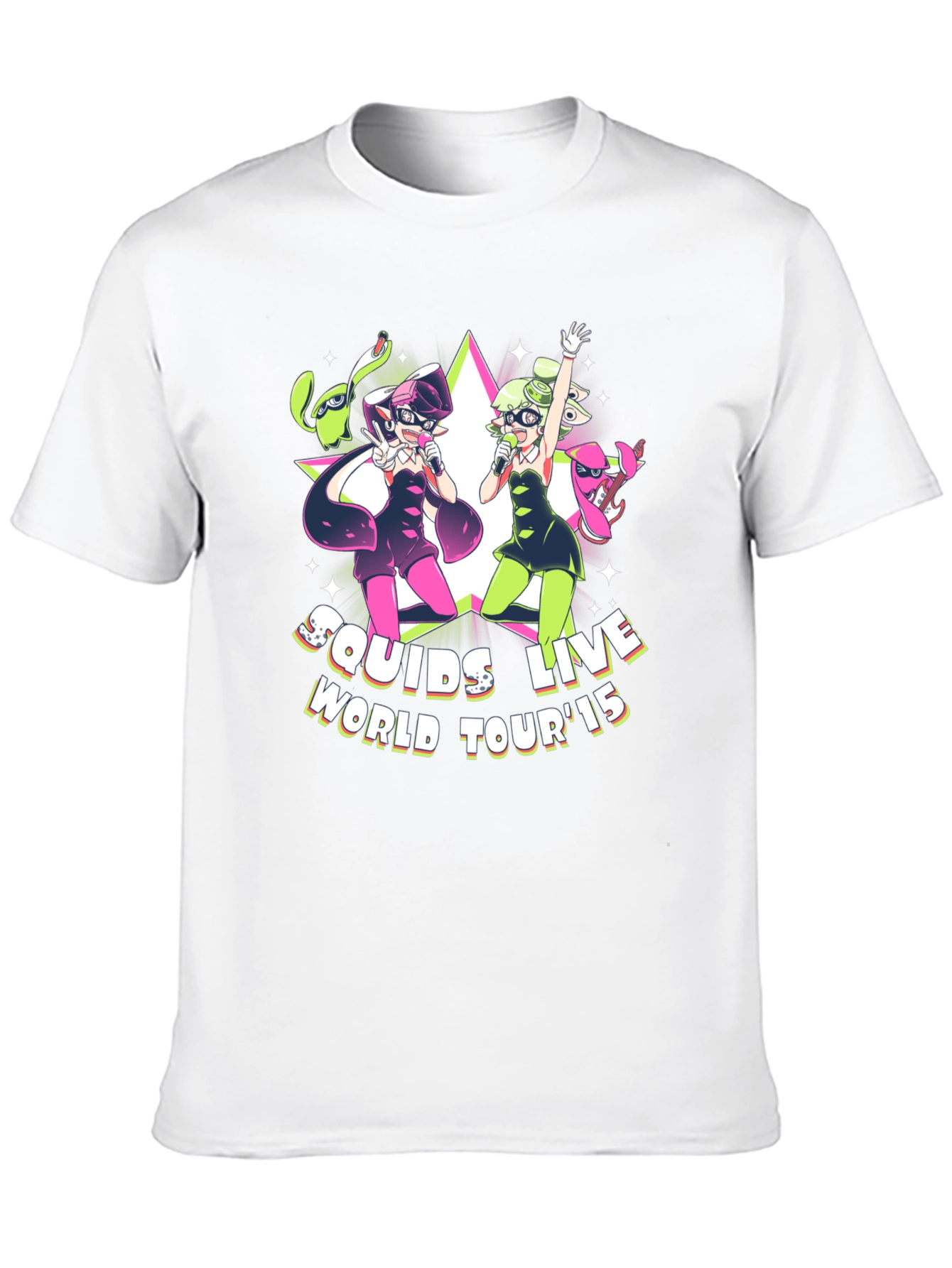 Squids Live World Tour 15 Black T-Shirt