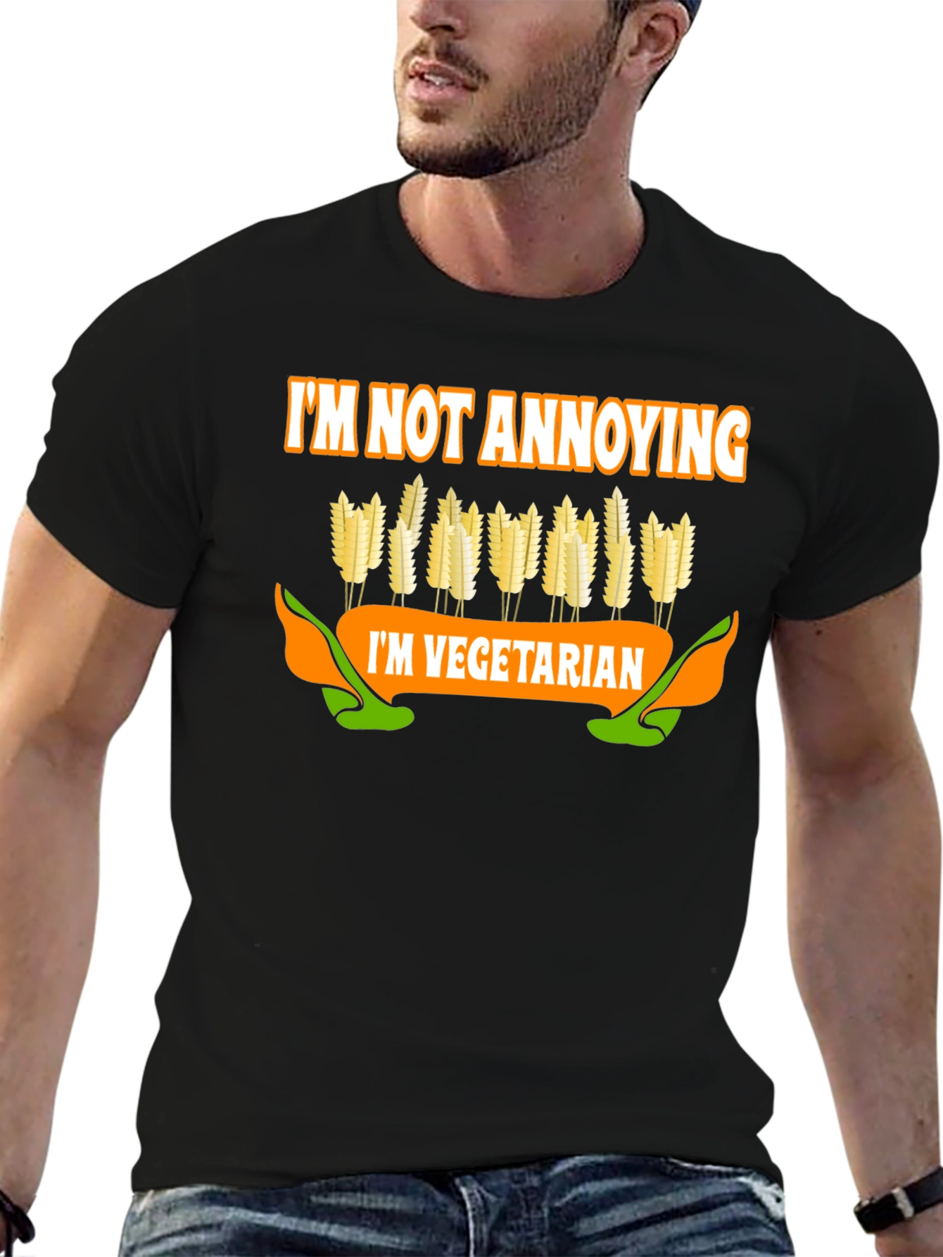 Vegetarian T-Shirt: Im Not Annoying Tee