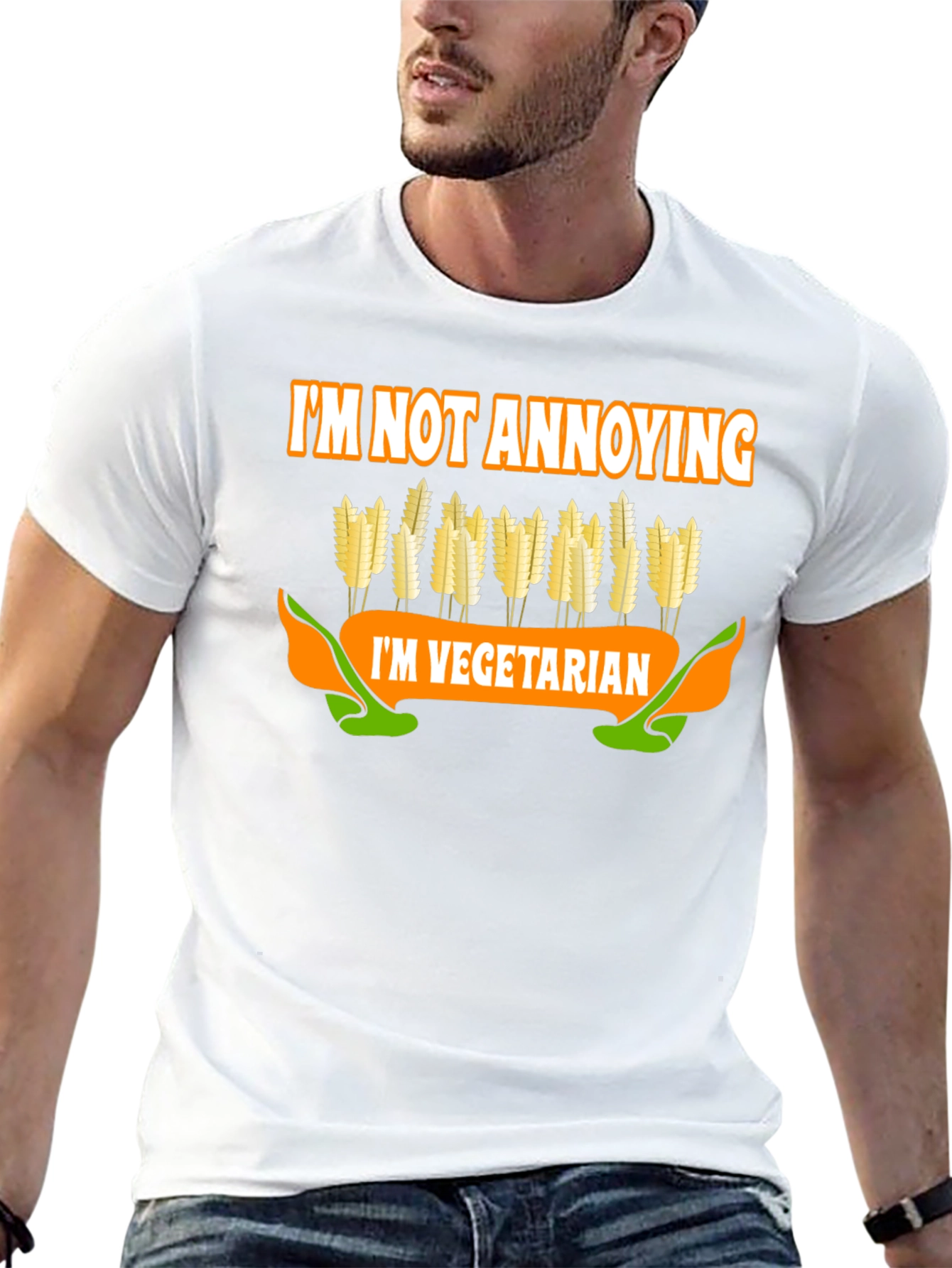 Vegetarian T-Shirt: Im Not Annoying Tee