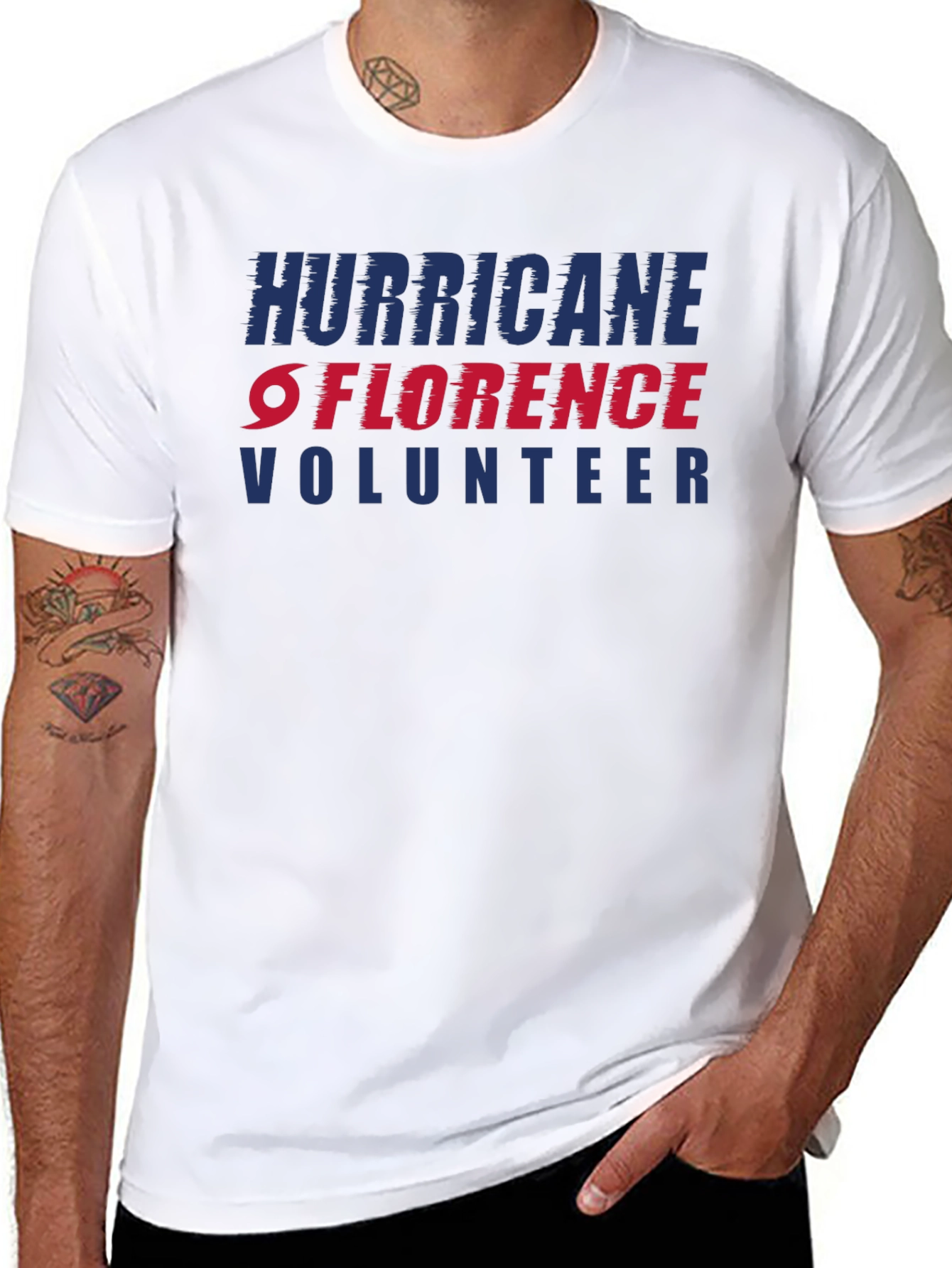 Hurricane Florence Volunteer Tee