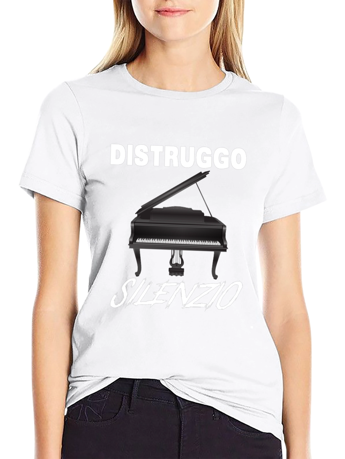 Distruggo Silenzio Piano T-Shirt