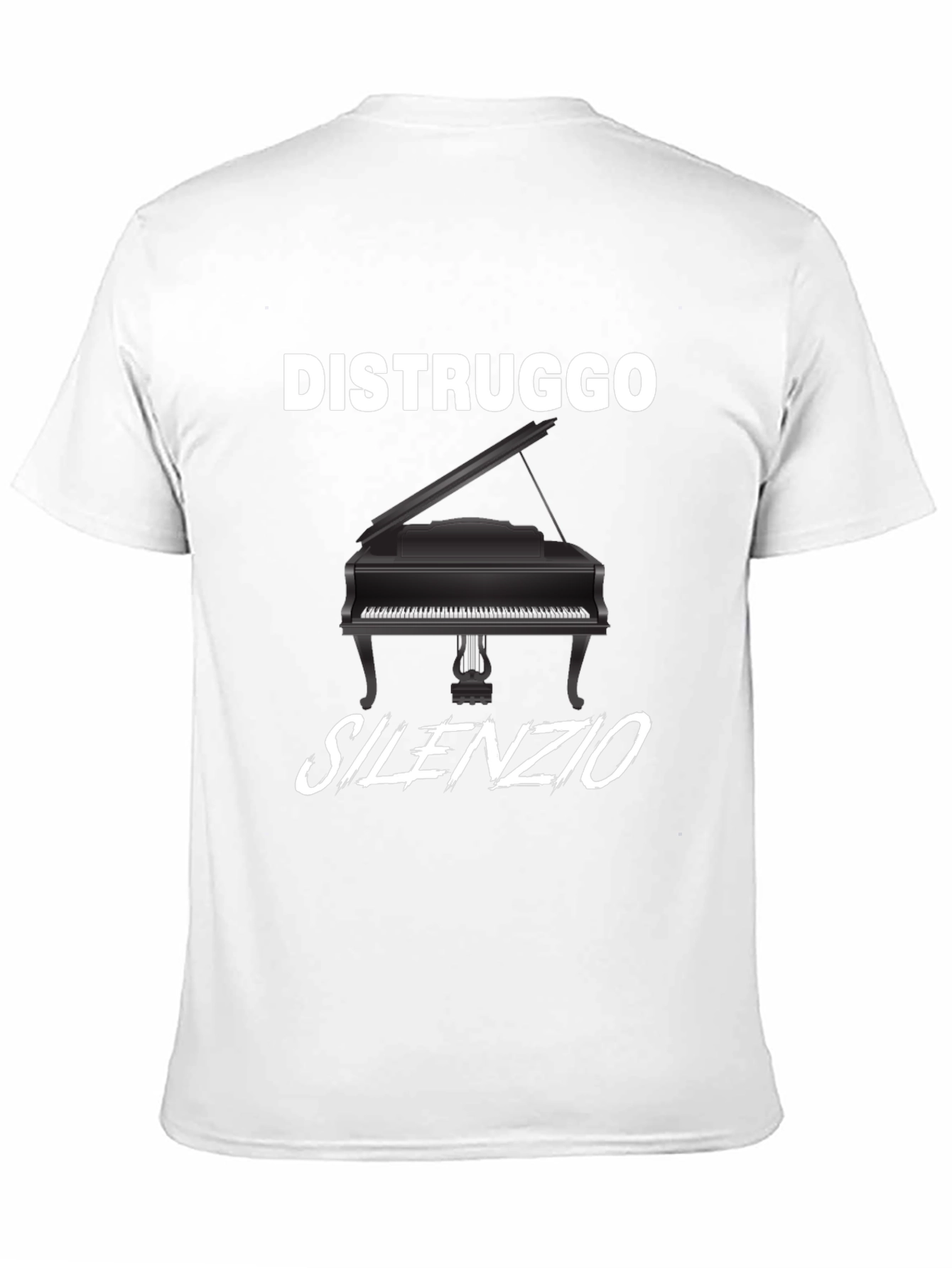 Distruggo Silenzio Piano T-Shirt
