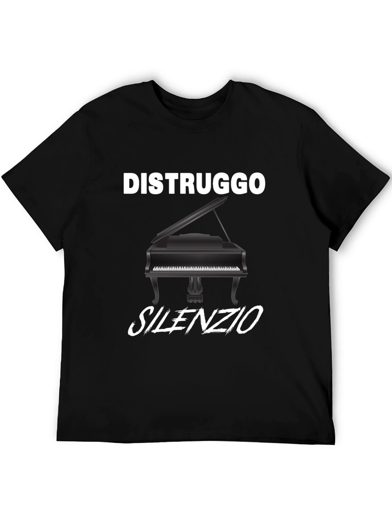 Distruggo Silenzio Piano T-Shirt