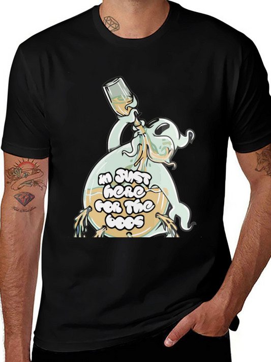 Booze Ghost Black T-Shirt