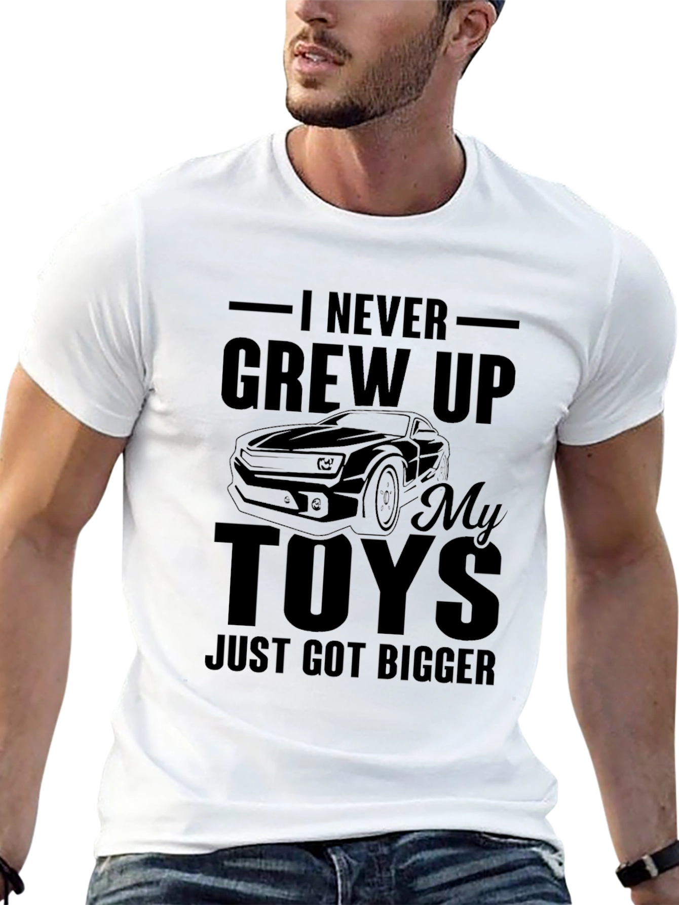 I Never Grew Up T-Shirt: Car Lover Tee