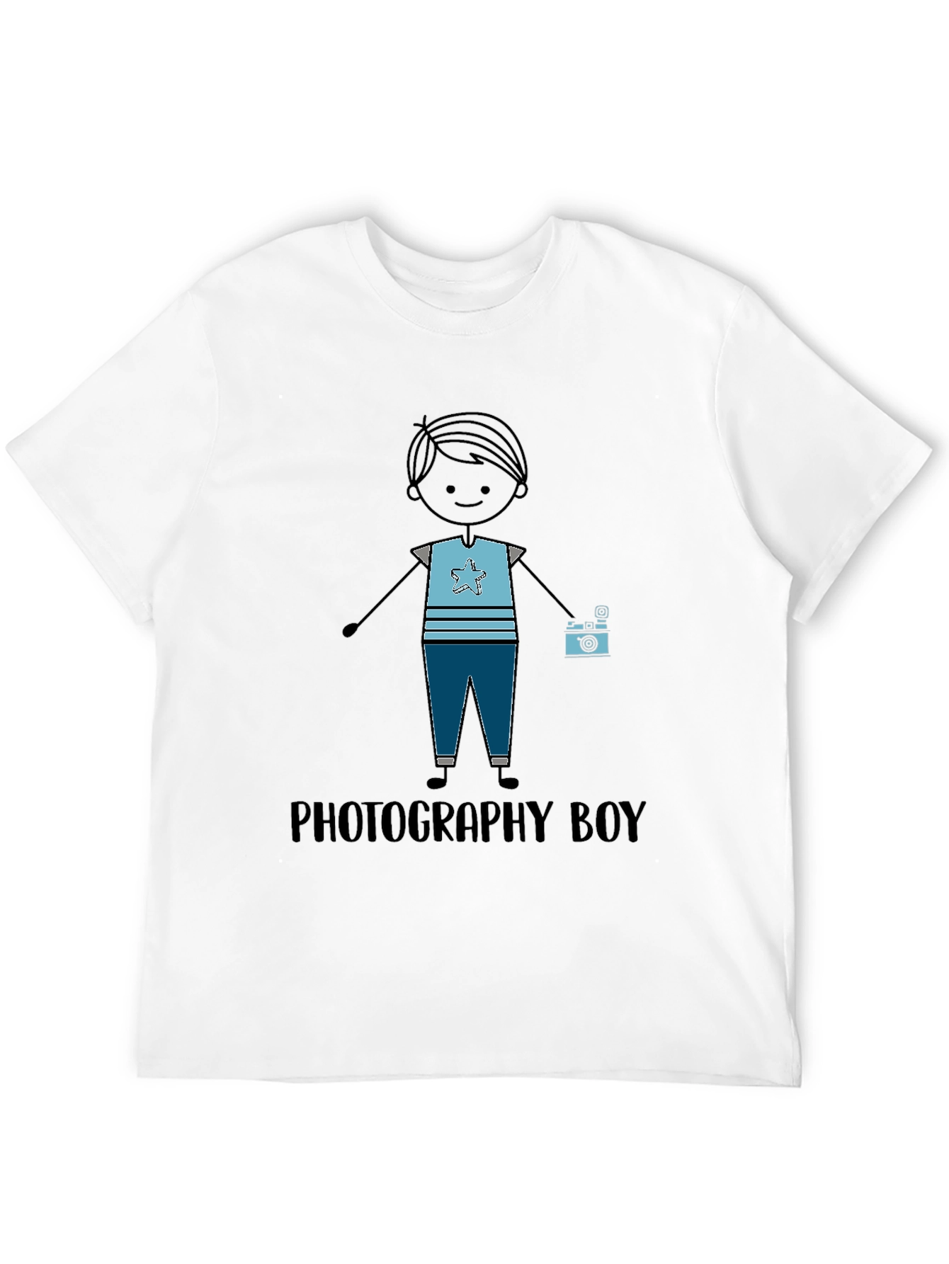 Photography Boy Graphic T-Shirt