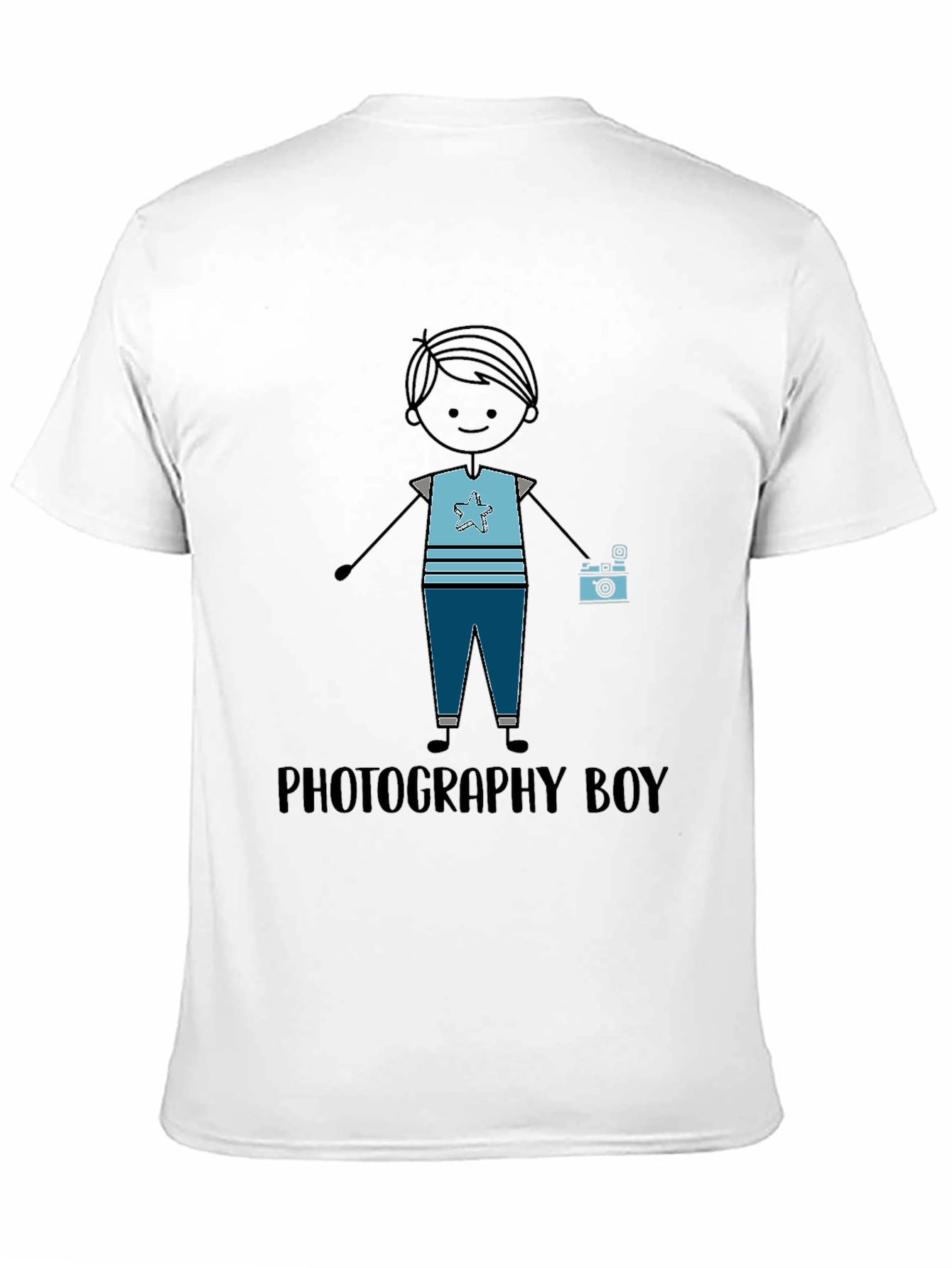 Photography Boy Graphic T-Shirt