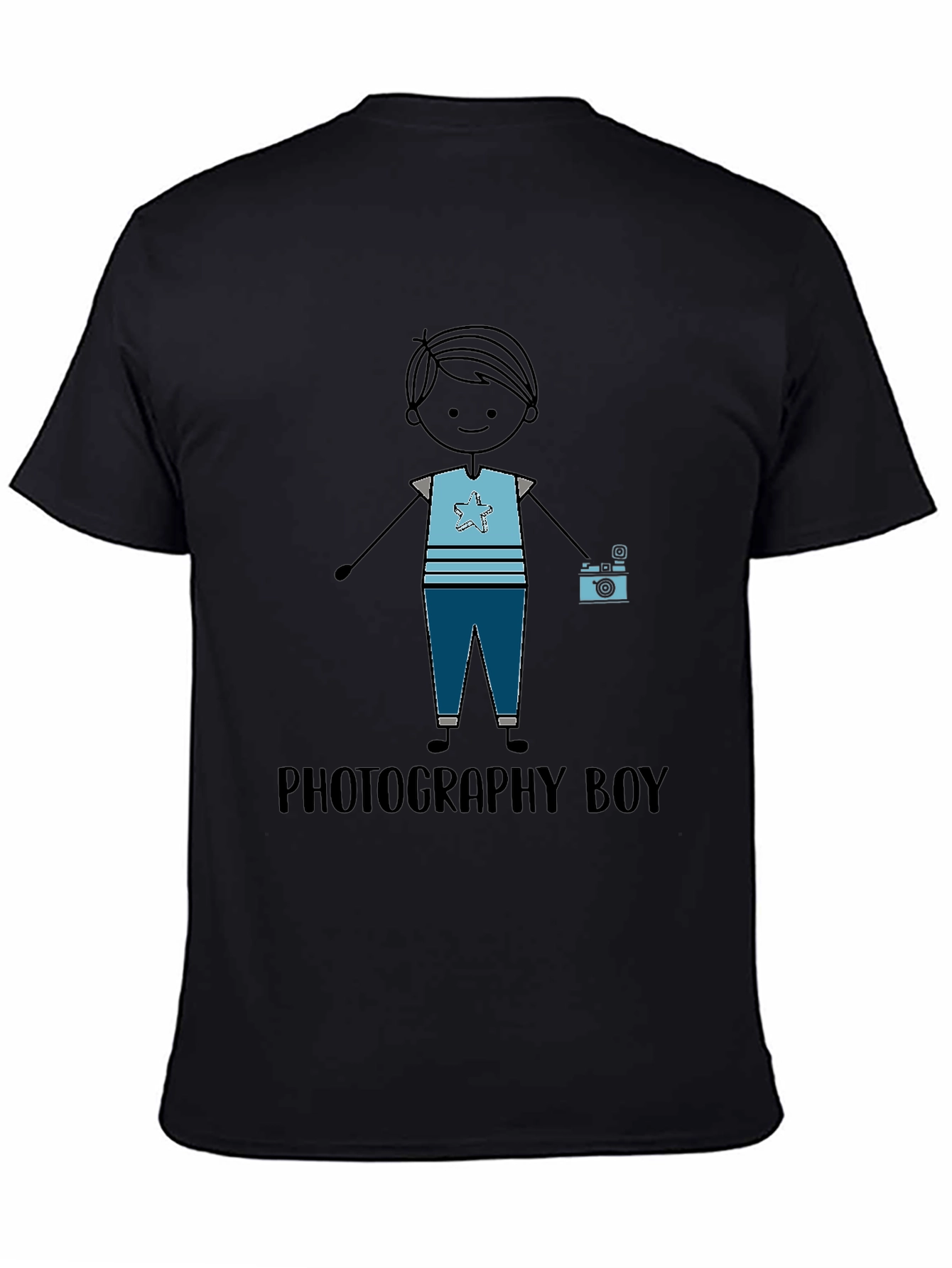 Photography Boy Graphic T-Shirt