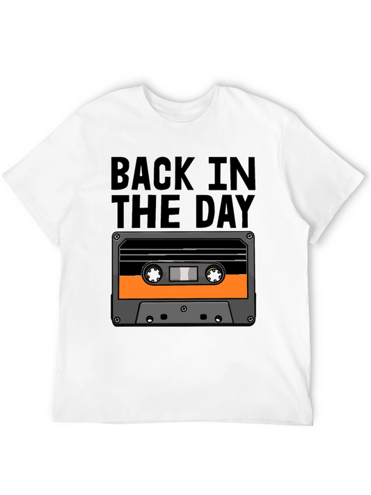 Retro Cassette Tape T-Shirt - Back In The Day