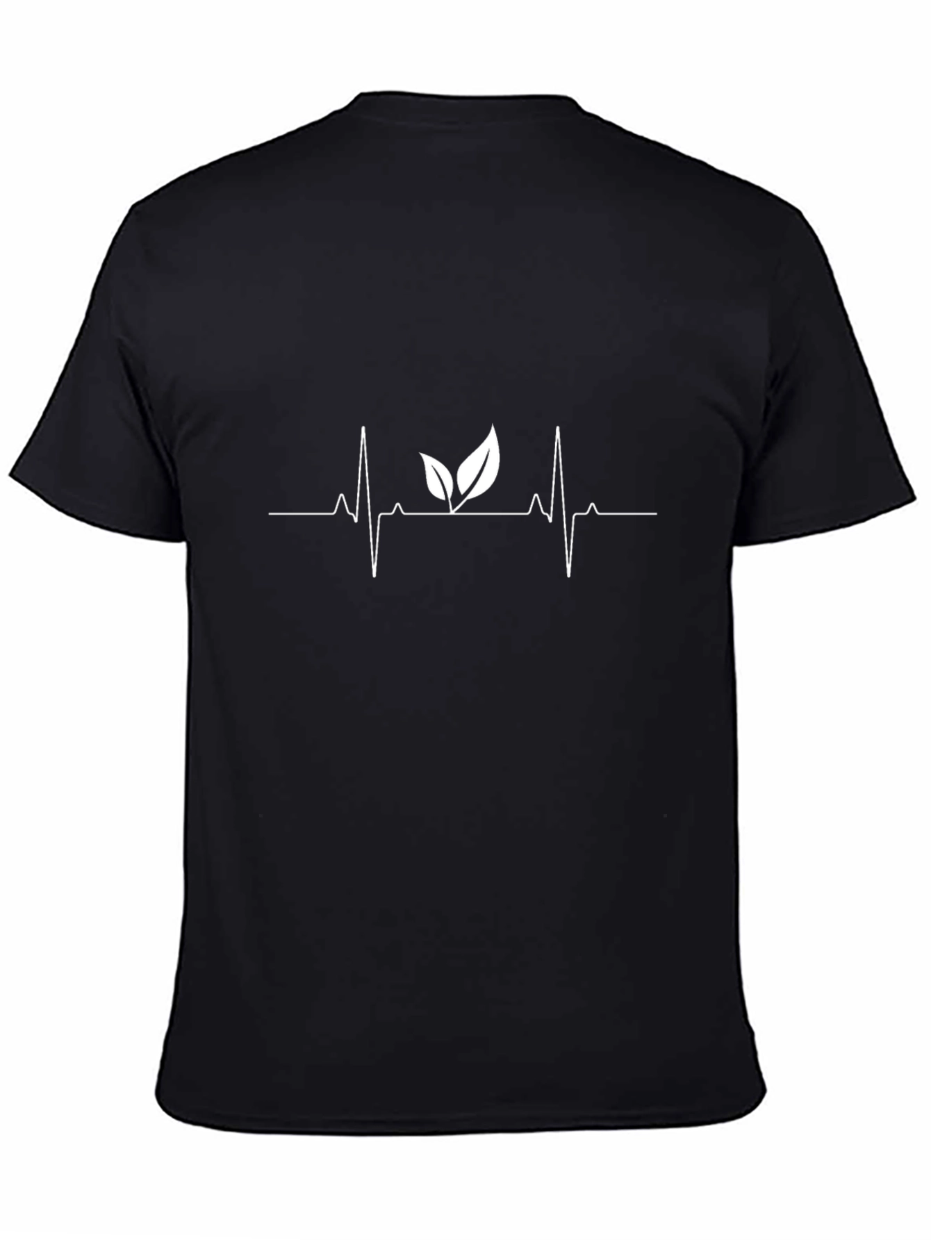 Heartbeat Leaf T-Shirt - Nature Lover Tee