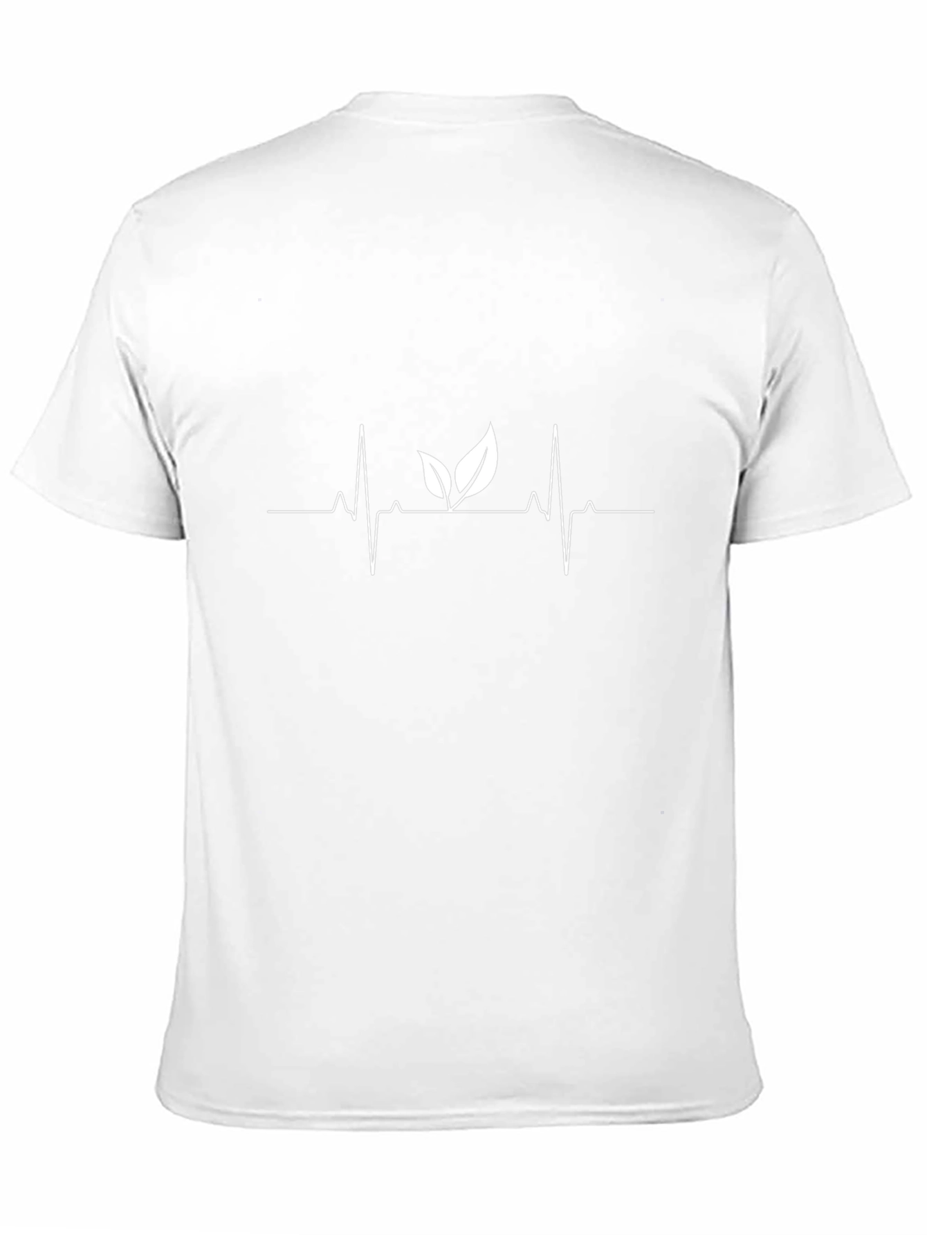 Heartbeat Leaf T-Shirt - Nature Lover Tee