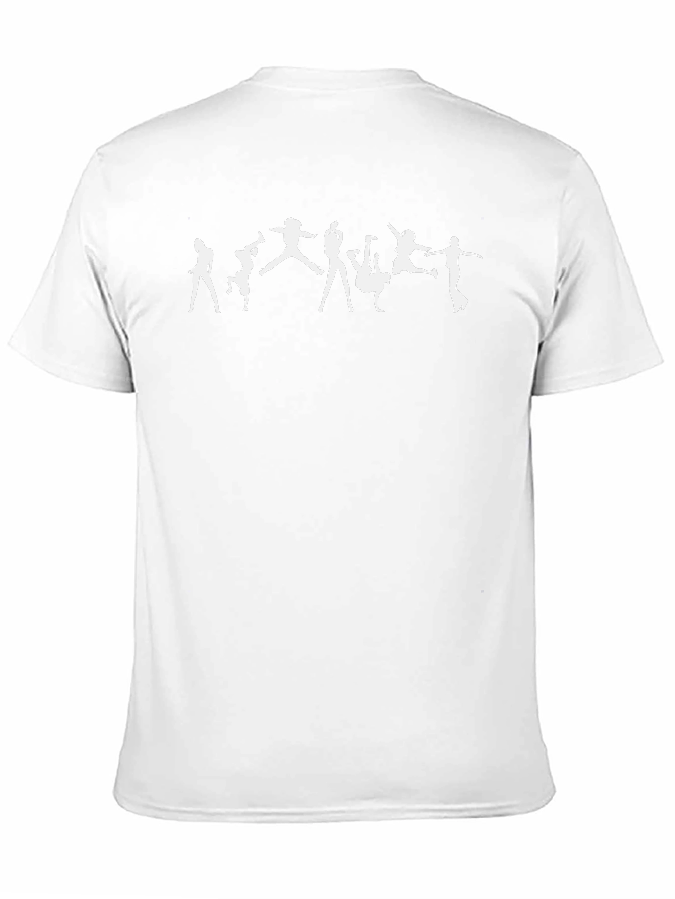 Dance Silhouette Graphic Black T-Shirt