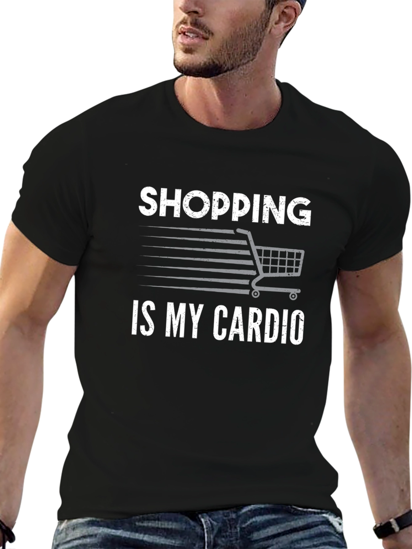 Shopping is My Cardio Graphic Tee
