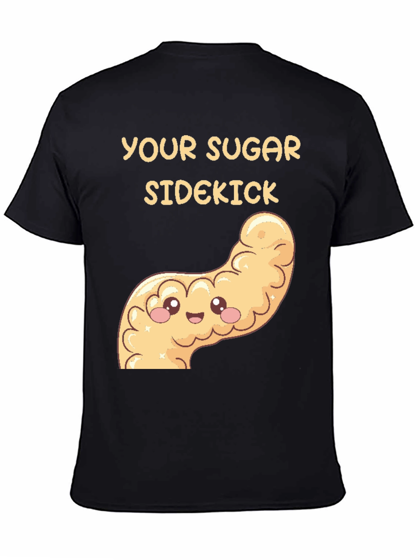 Your Sugar Sidekick T-Shirt - Pancreas Cartoon Tee
