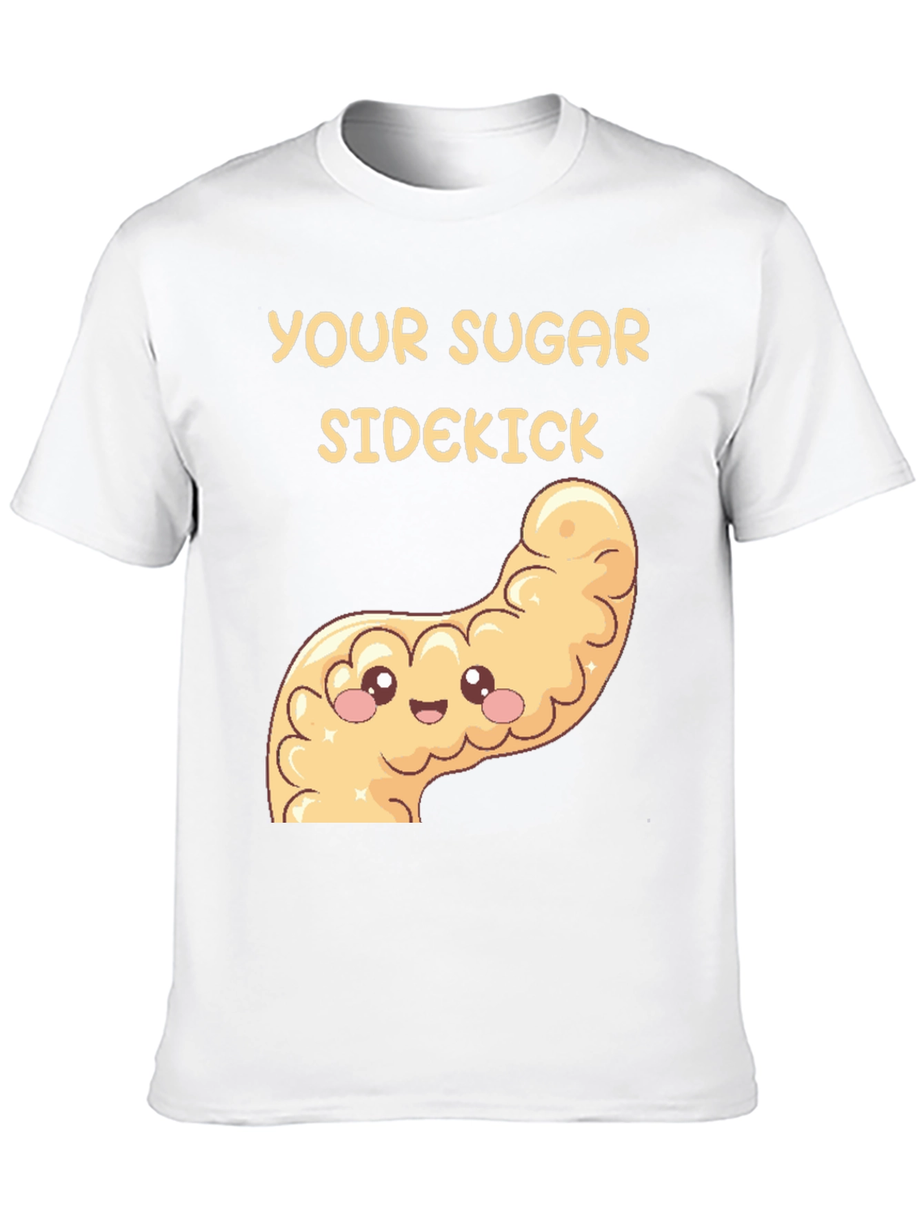 Your Sugar Sidekick T-Shirt - Pancreas Cartoon Tee