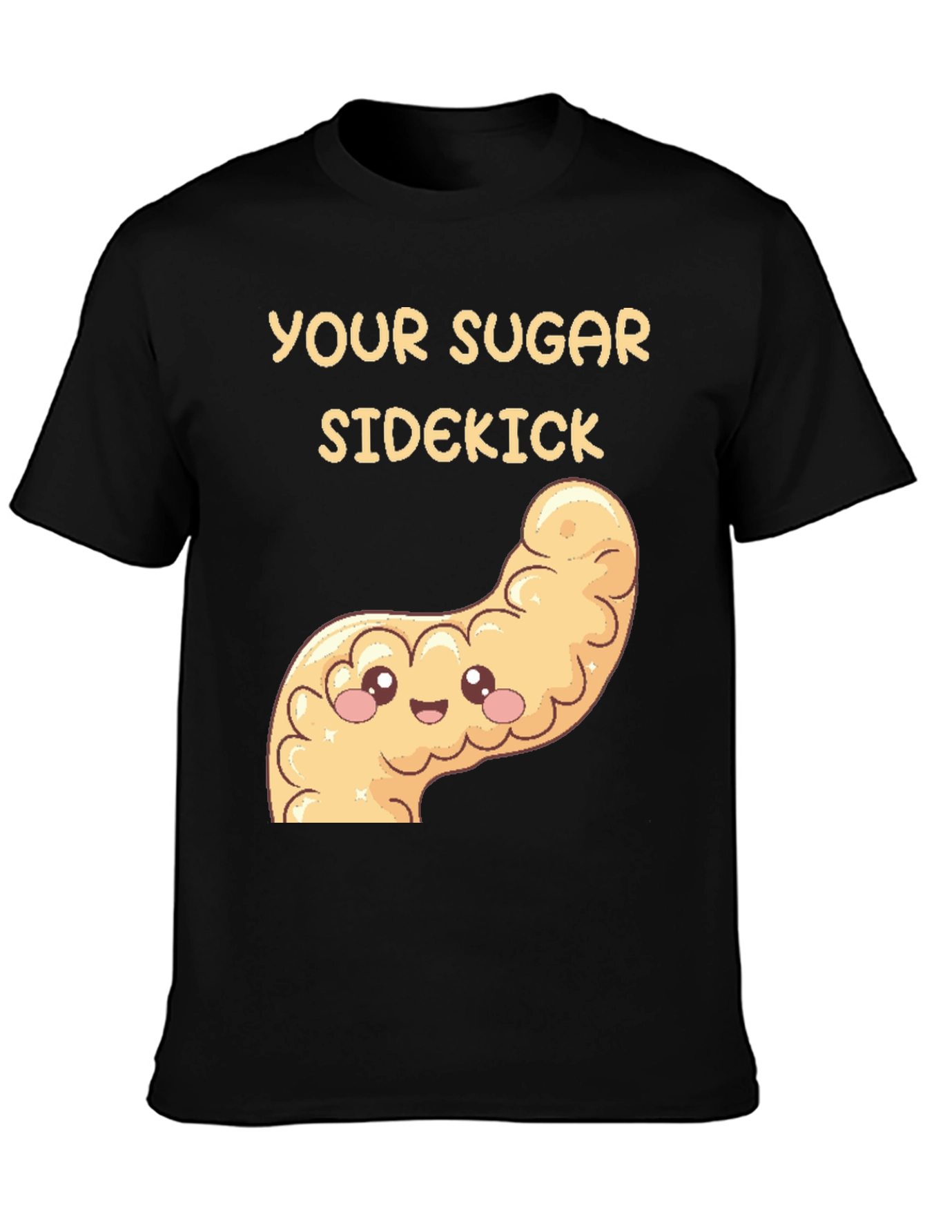 Your Sugar Sidekick T-Shirt - Pancreas Cartoon Tee