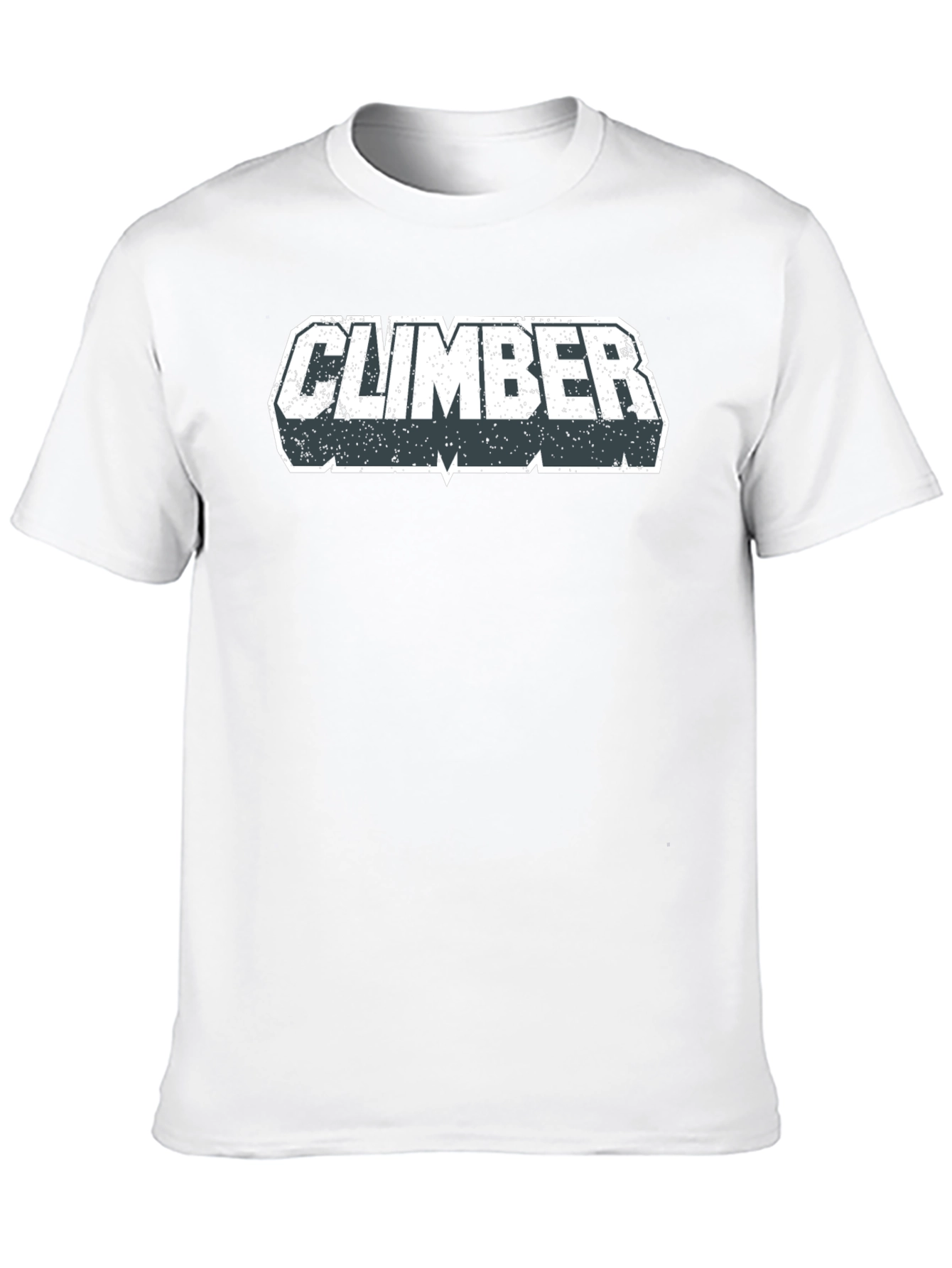 Climber Graphic T-Shirt - Black Casual Tee