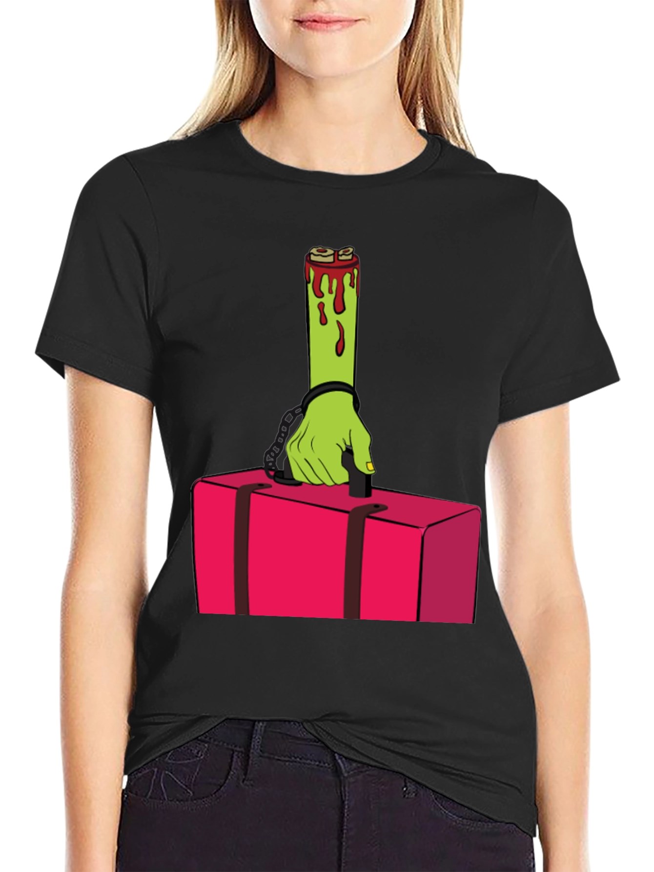Zombie Hand Luggage T-Shirt