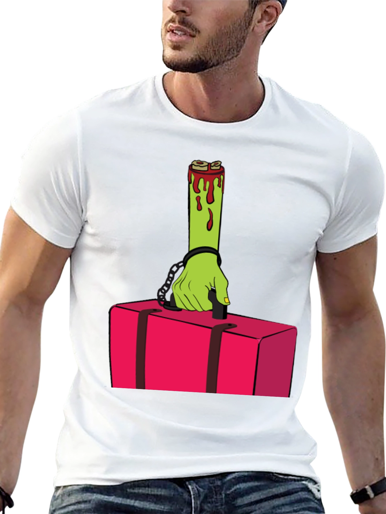 Zombie Hand Luggage T-Shirt